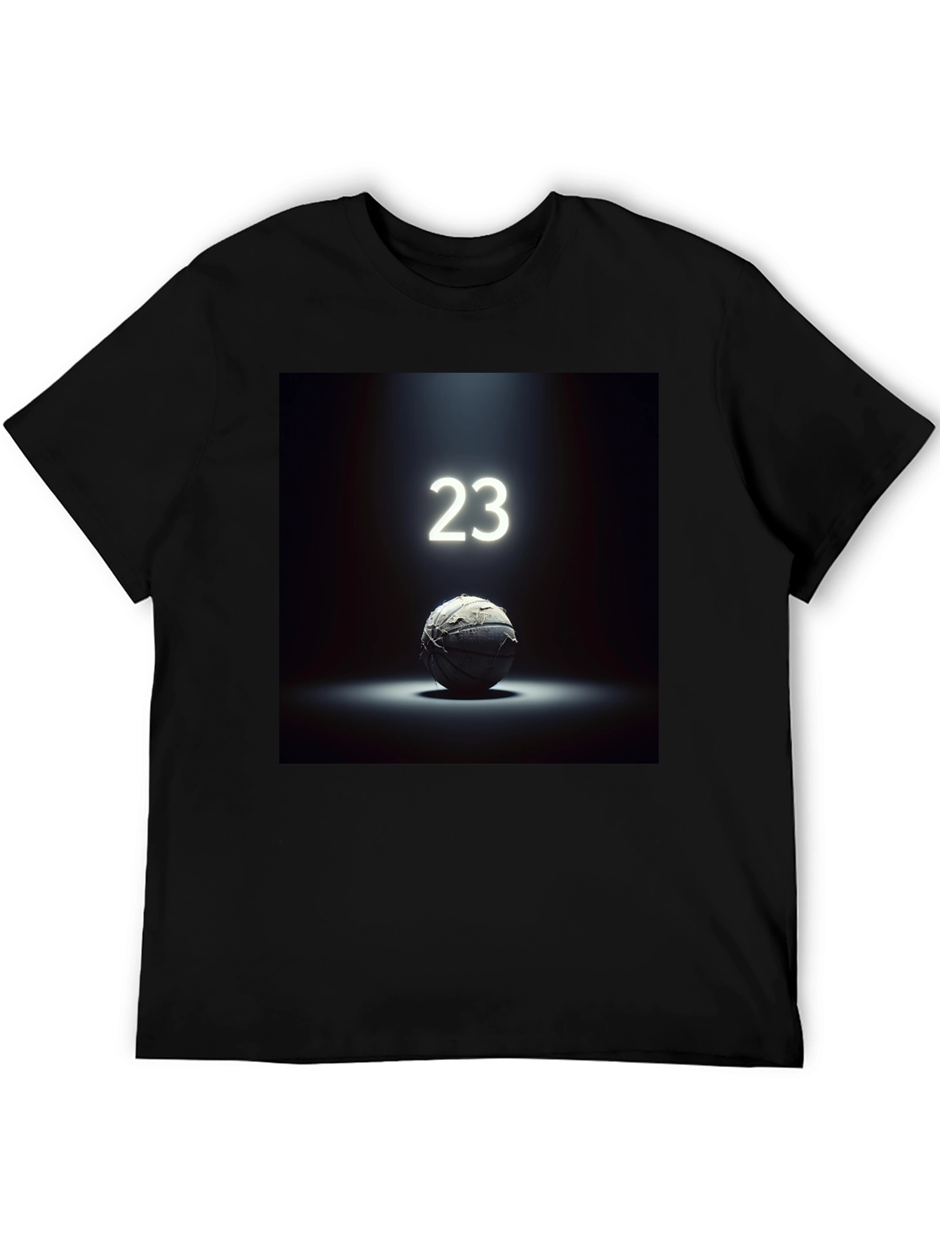 Retro Basketball Tee - 23 Spotlight