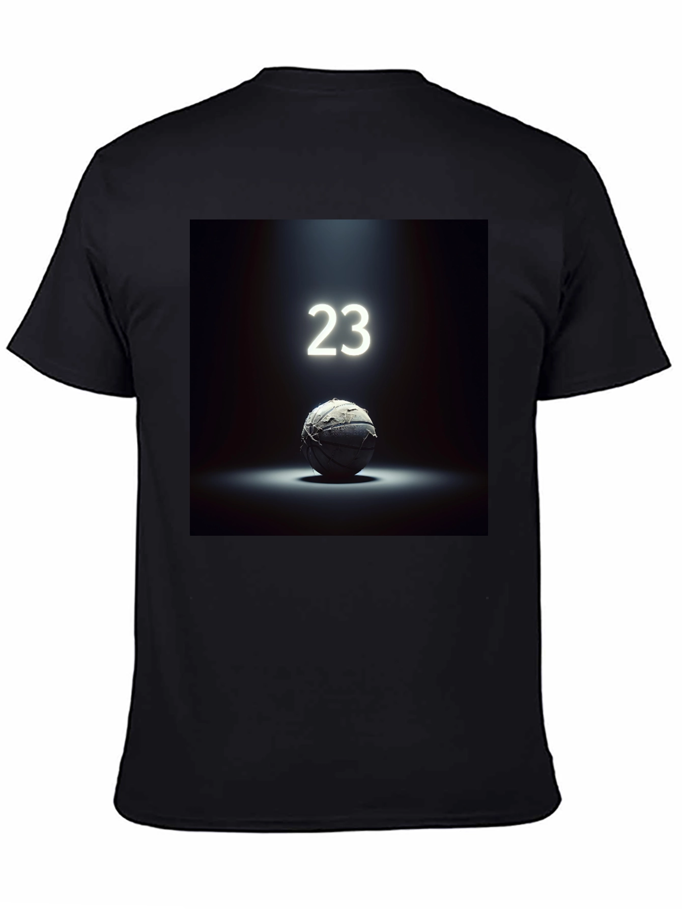 Retro Basketball Tee - 23 Spotlight