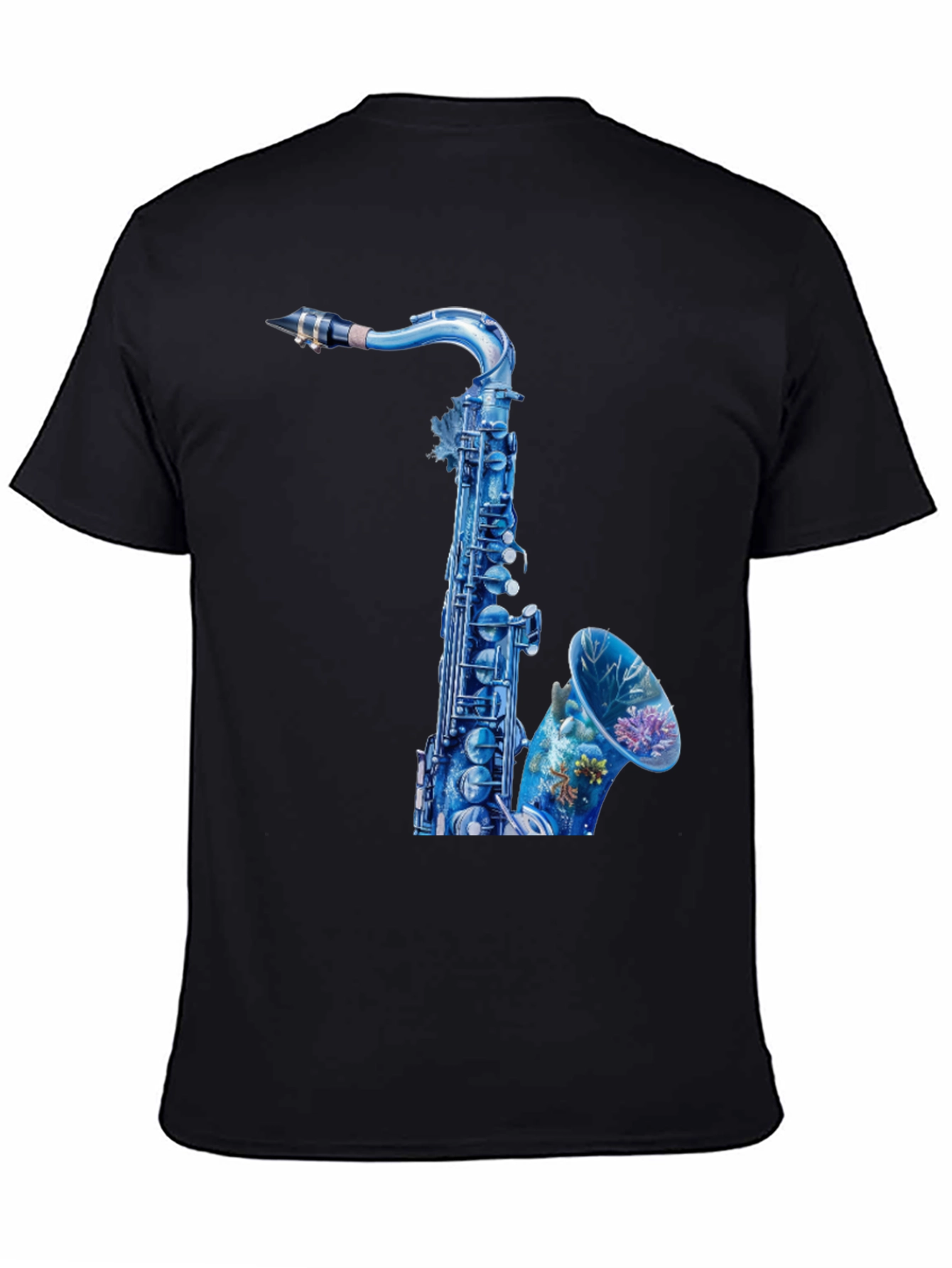 Saxophone Graphic Tee - Cool Music Lover Shirt