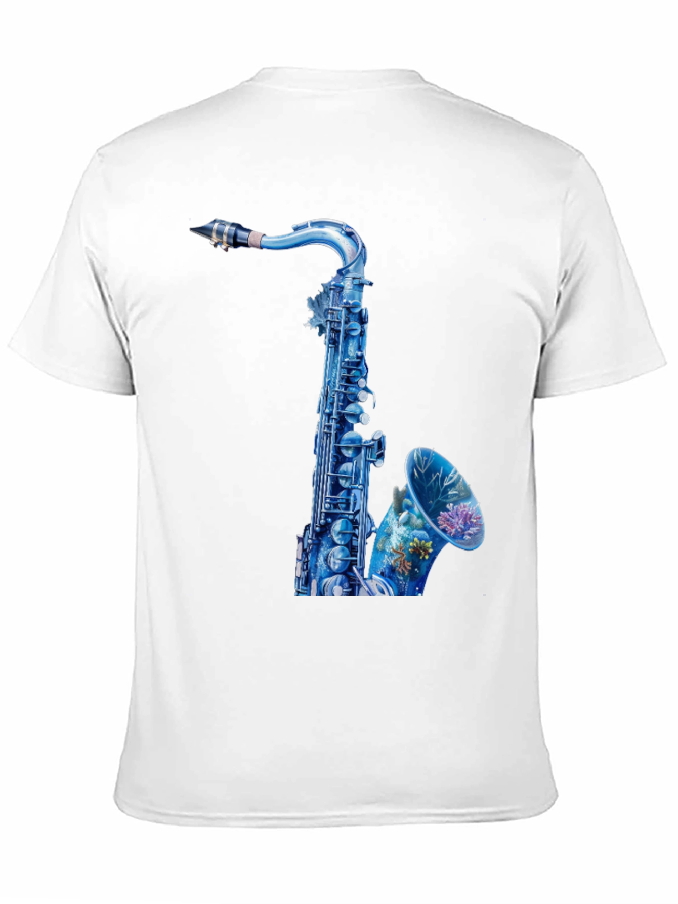 Saxophone Graphic Tee - Cool Music Lover Shirt