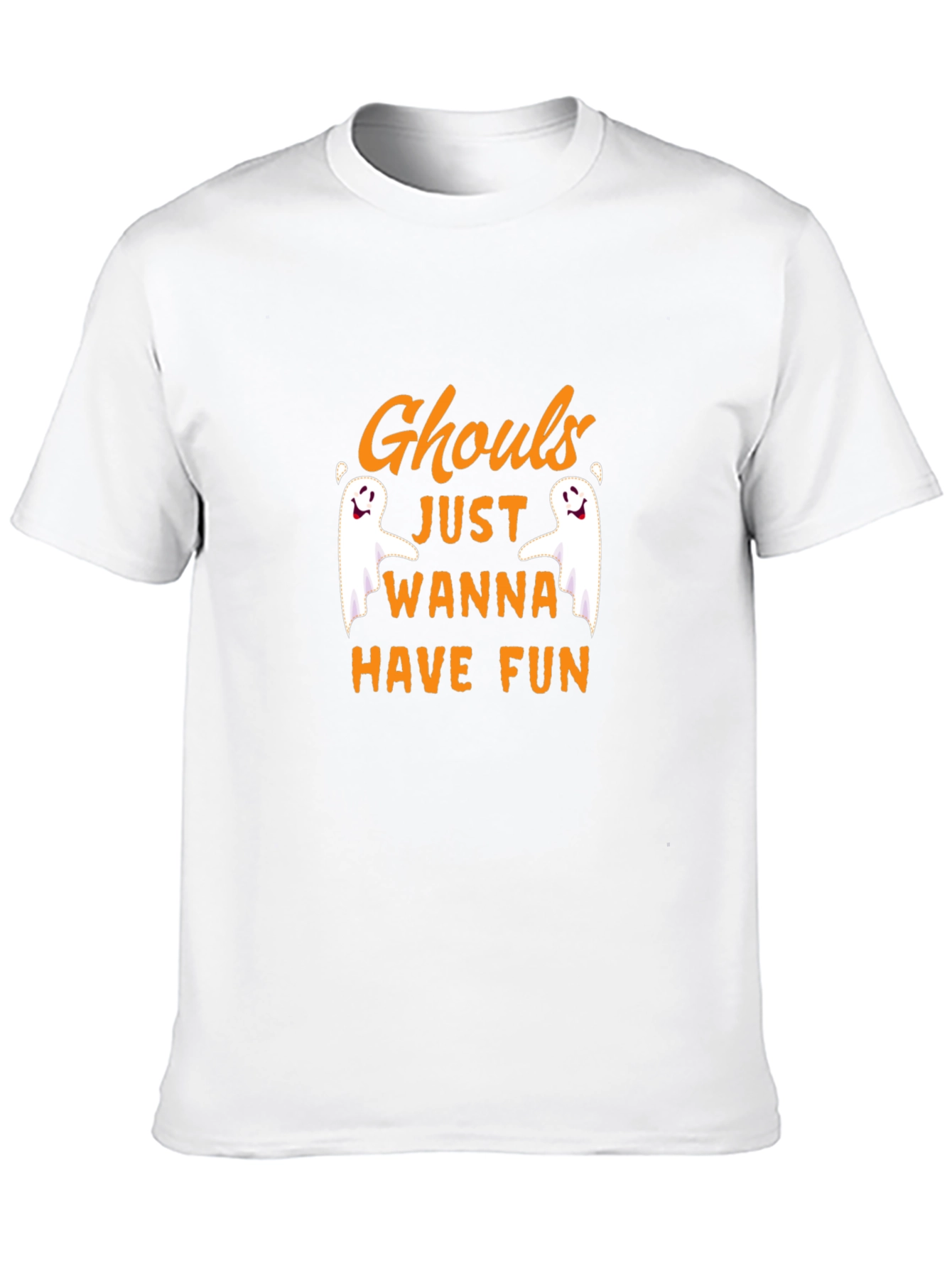 Ghoul Halloween Graphic Tee - Just Wanna Have Fun