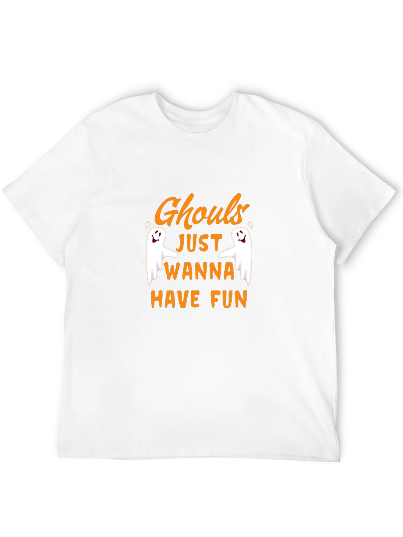 Ghoul Halloween Graphic Tee - Just Wanna Have Fun