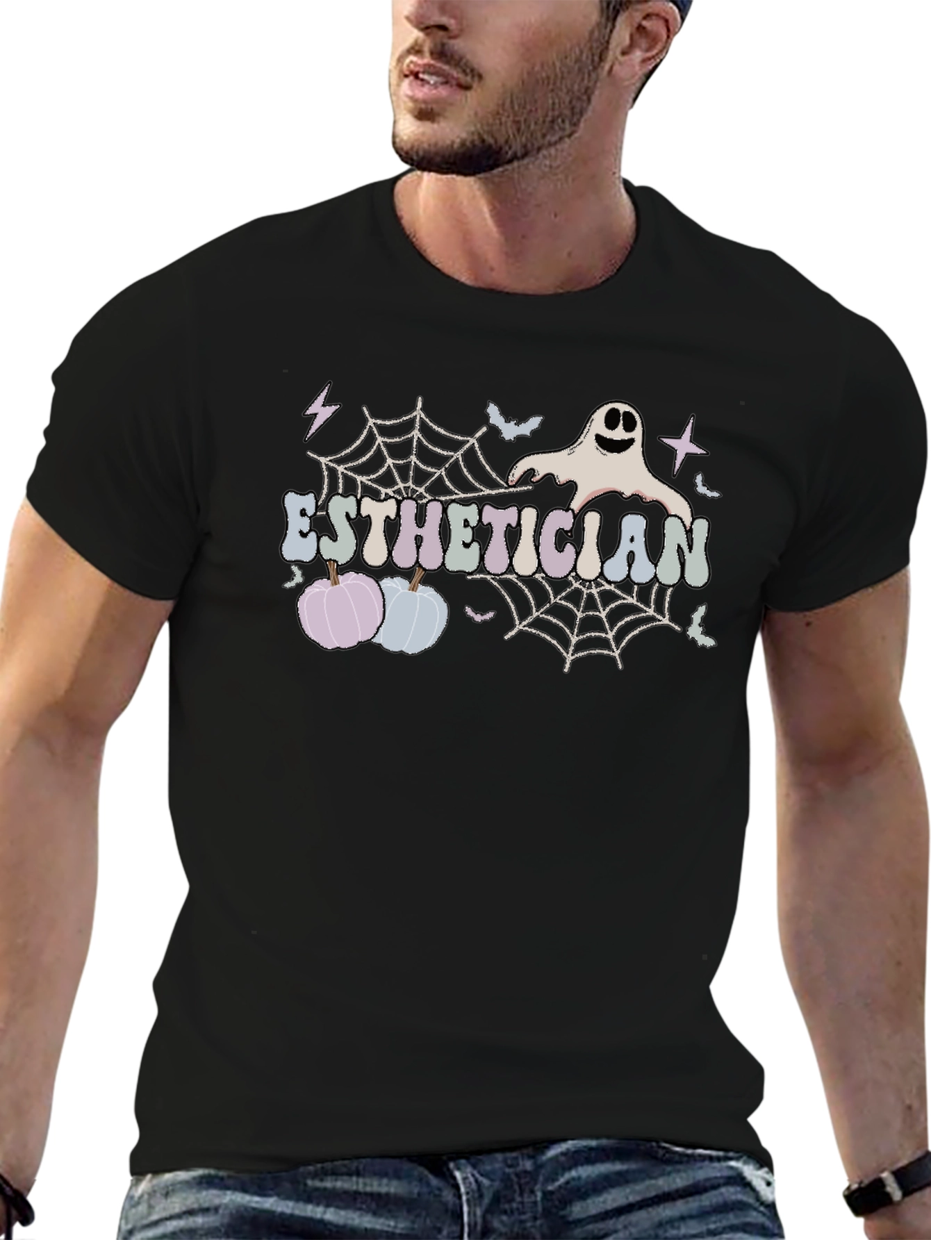 Esthetician Halloween Ghost T-Shirt