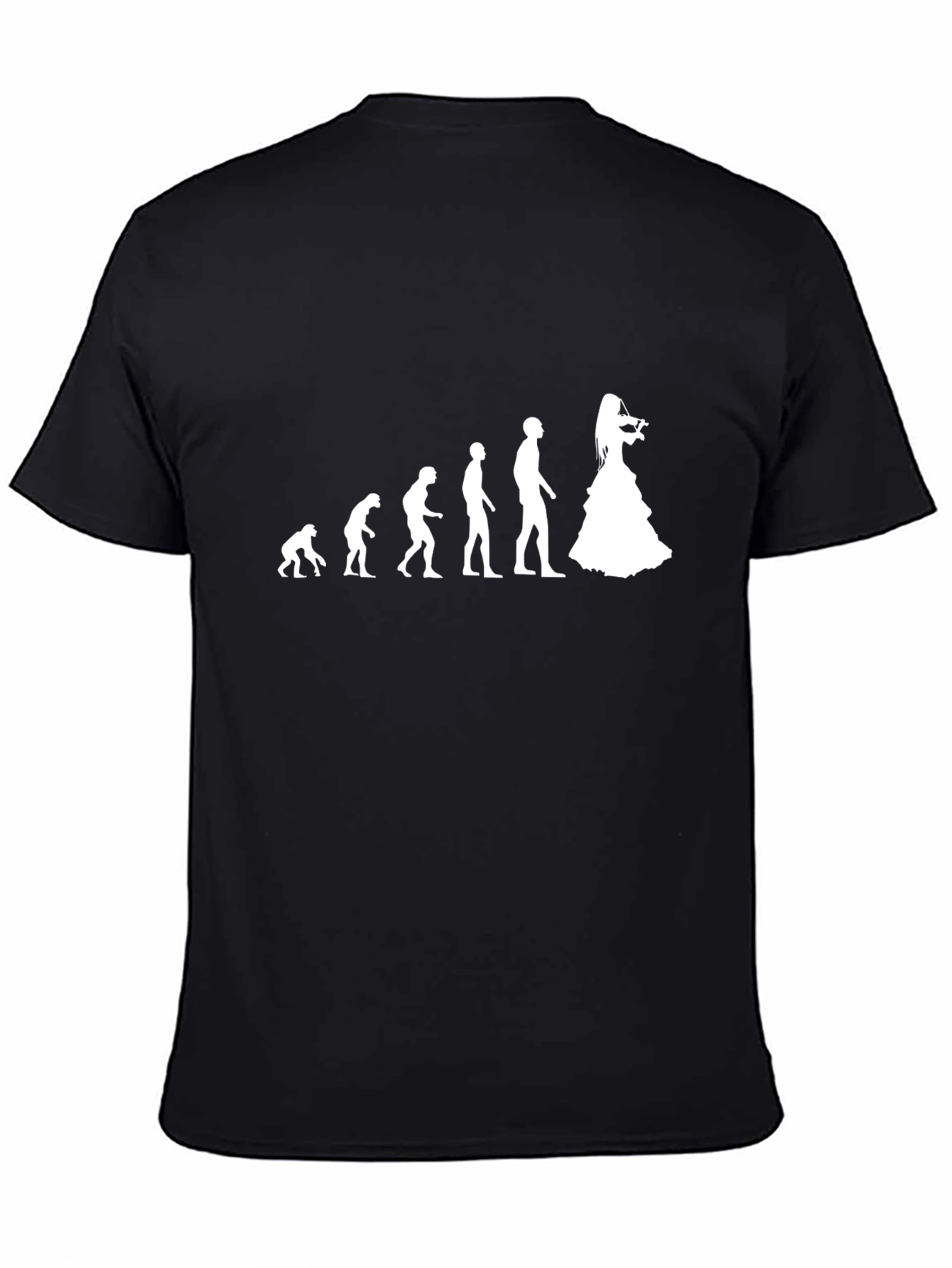 Evolution of Woman Violinist Black T-Shirt