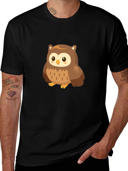 Cute Owl Graphic Tee - Unisex Short Sleeve T-Shirt