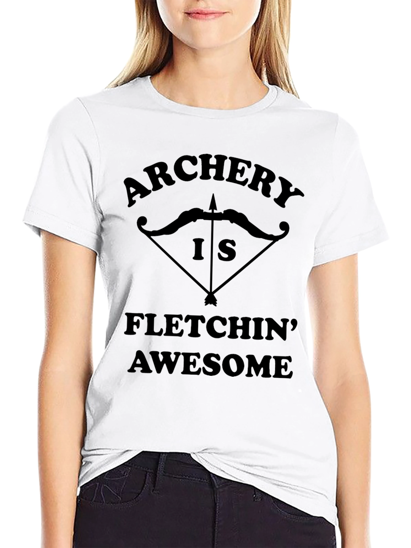 Archery is Fletchin Awesome Graphic Tee