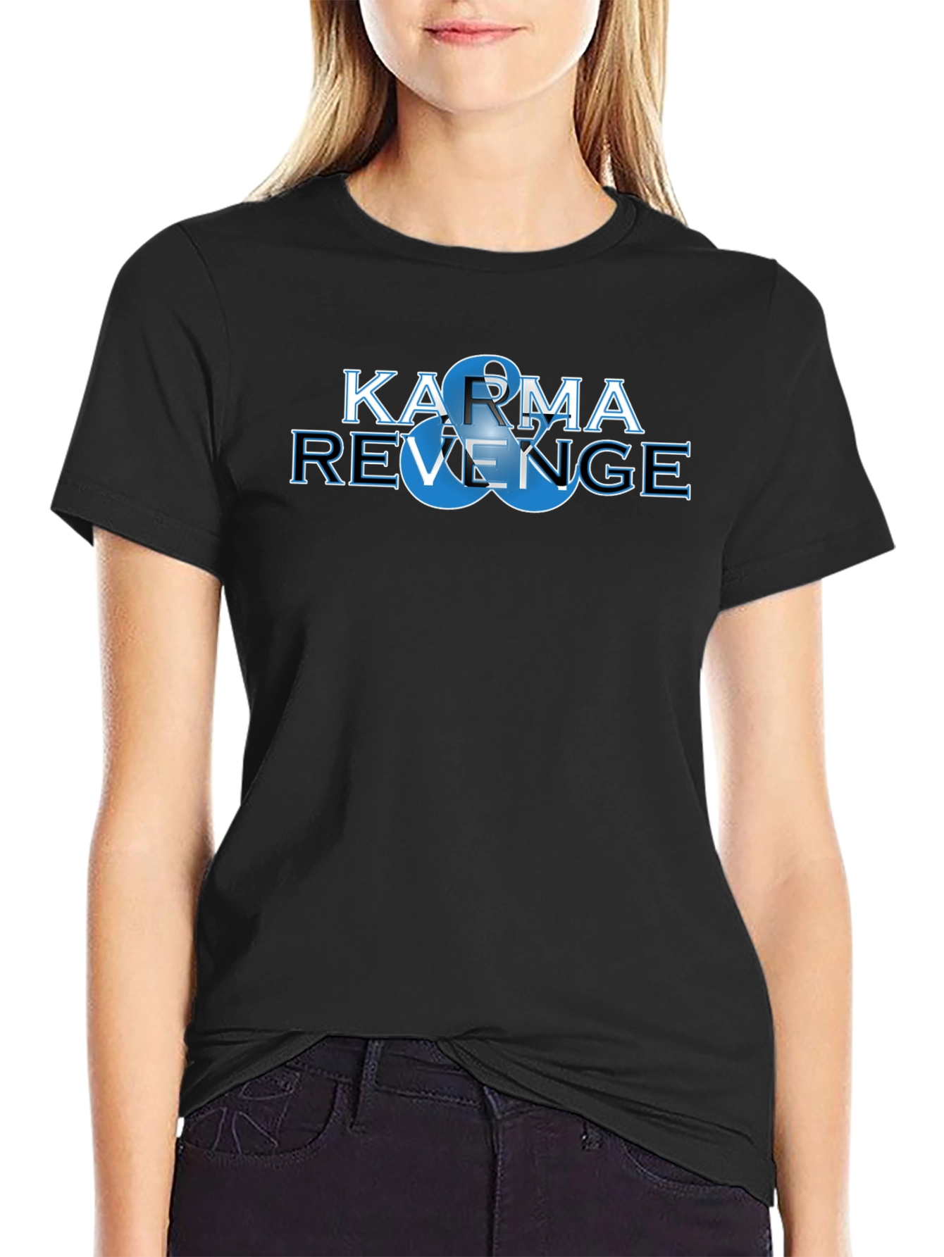 Karma & Revenge Graphic Tee - Black
