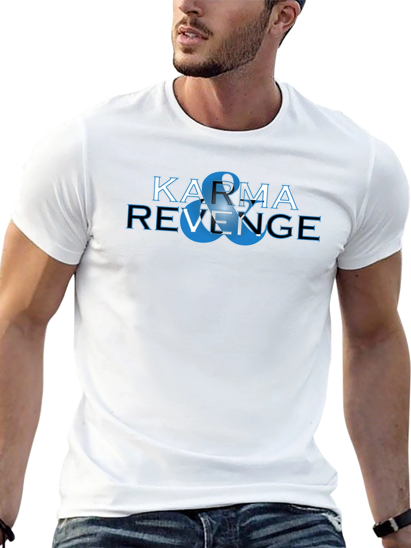Karma & Revenge Graphic Tee - Black