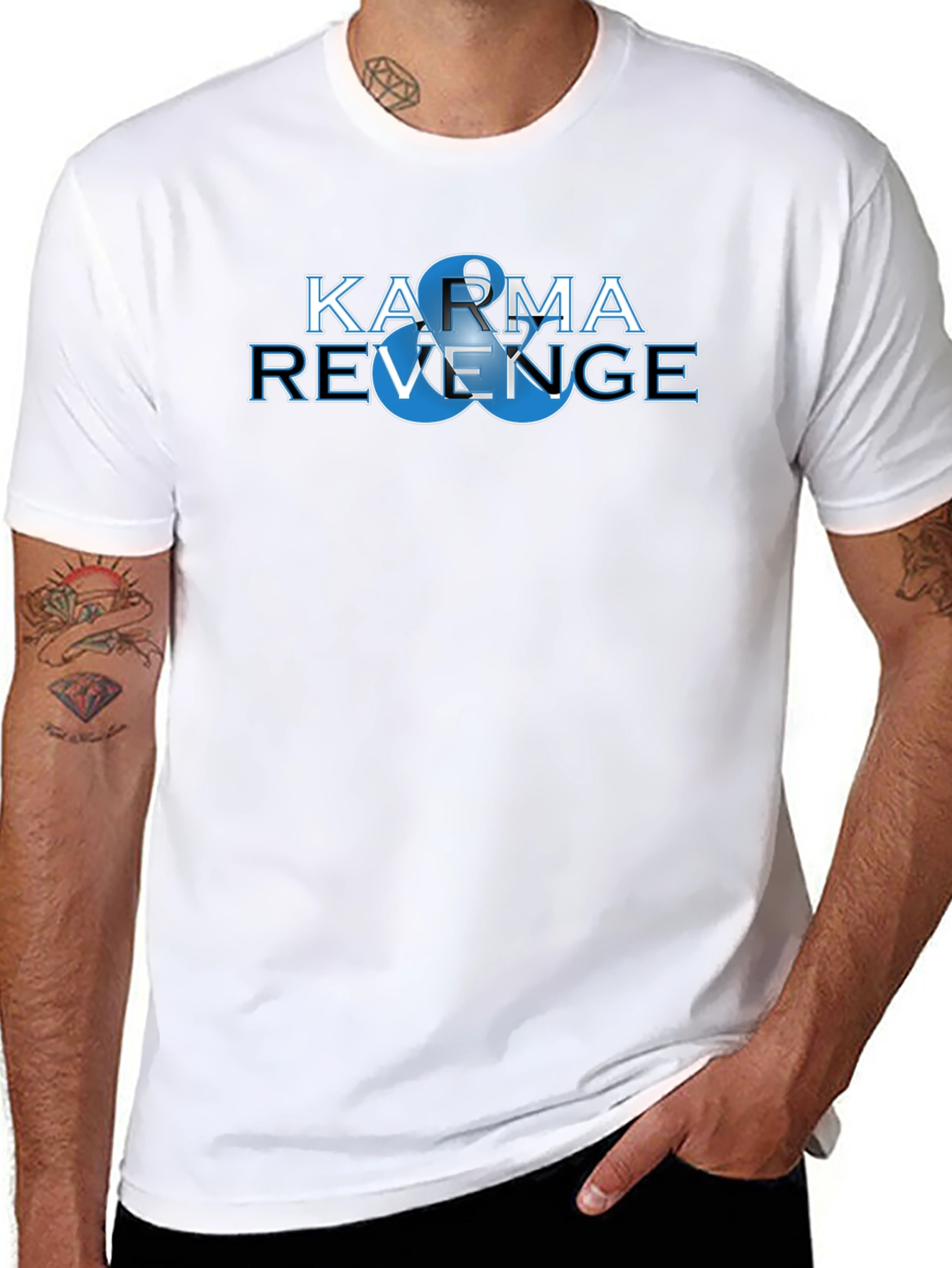 Karma & Revenge Graphic Tee - Black
