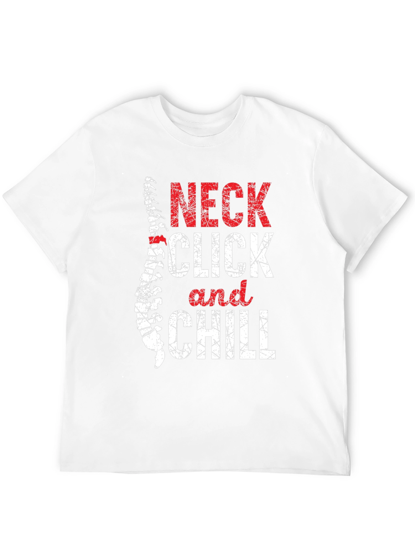 Neck Click and Chill Graphic T-Shirt