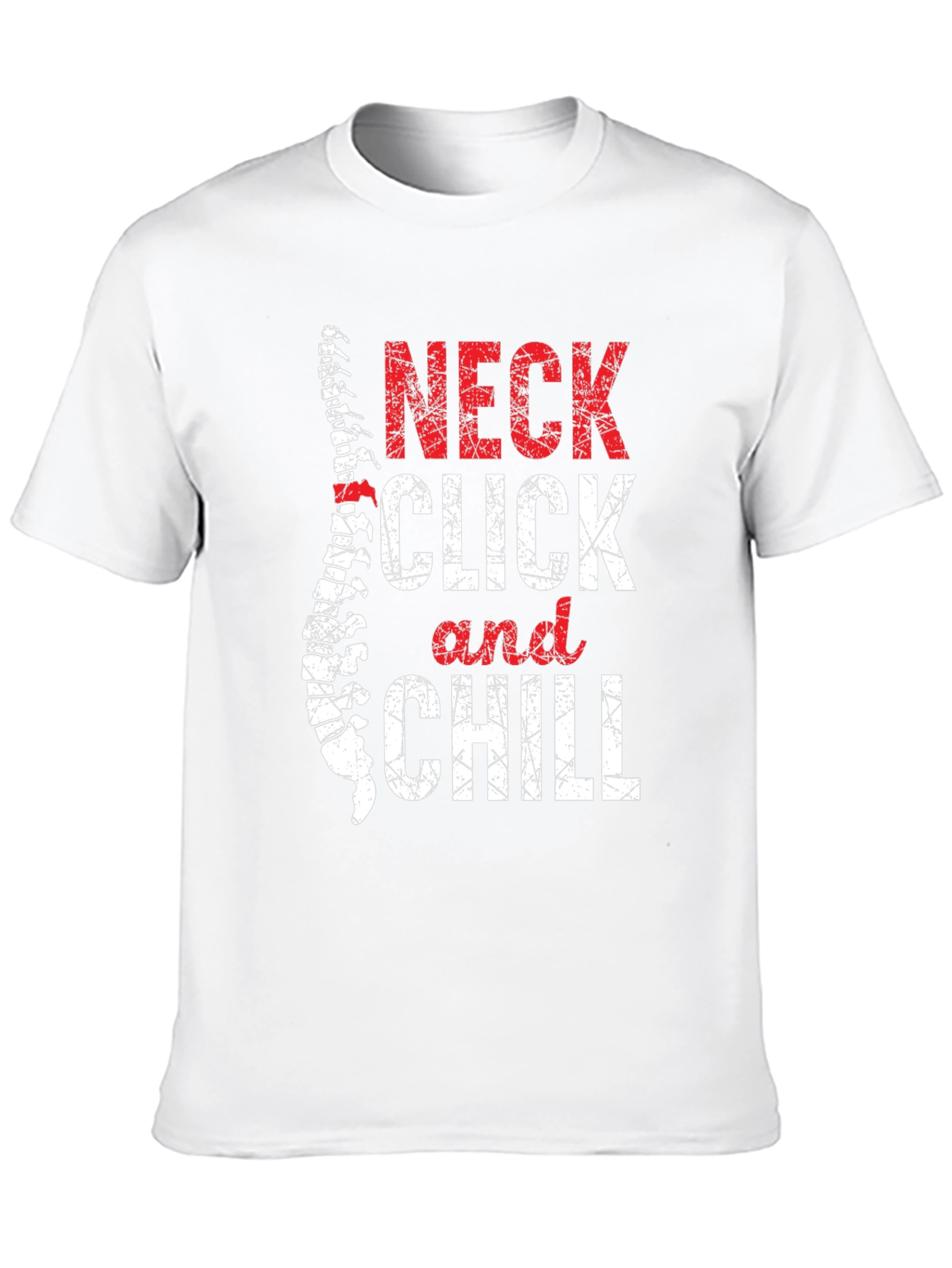 Neck Click and Chill Graphic T-Shirt