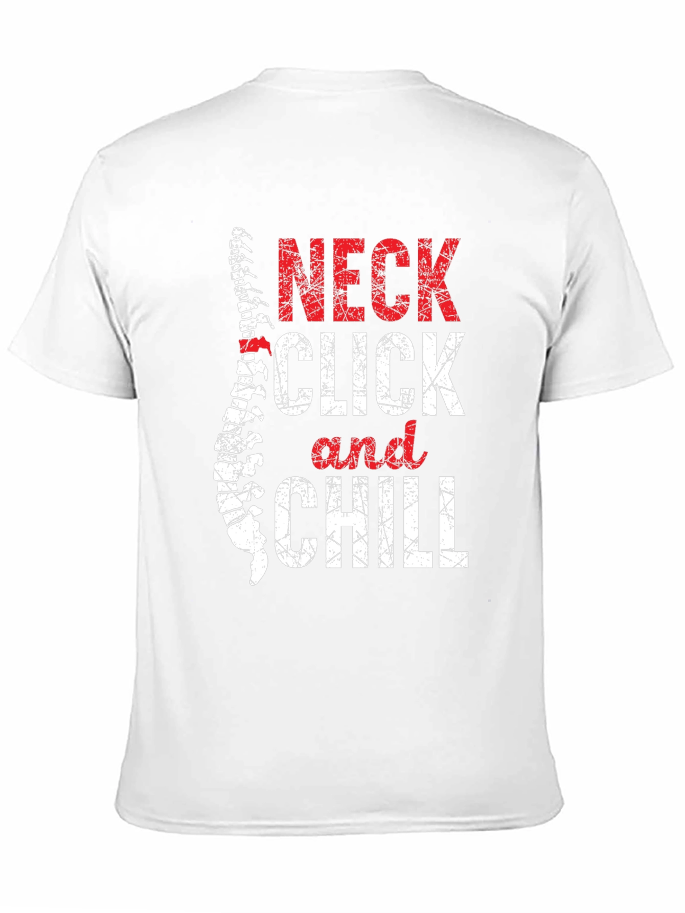Neck Click and Chill Graphic T-Shirt