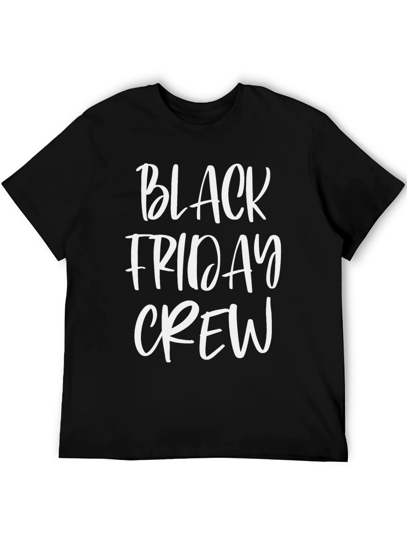 Black Friday Crew T-Shirt - Graphic Tee