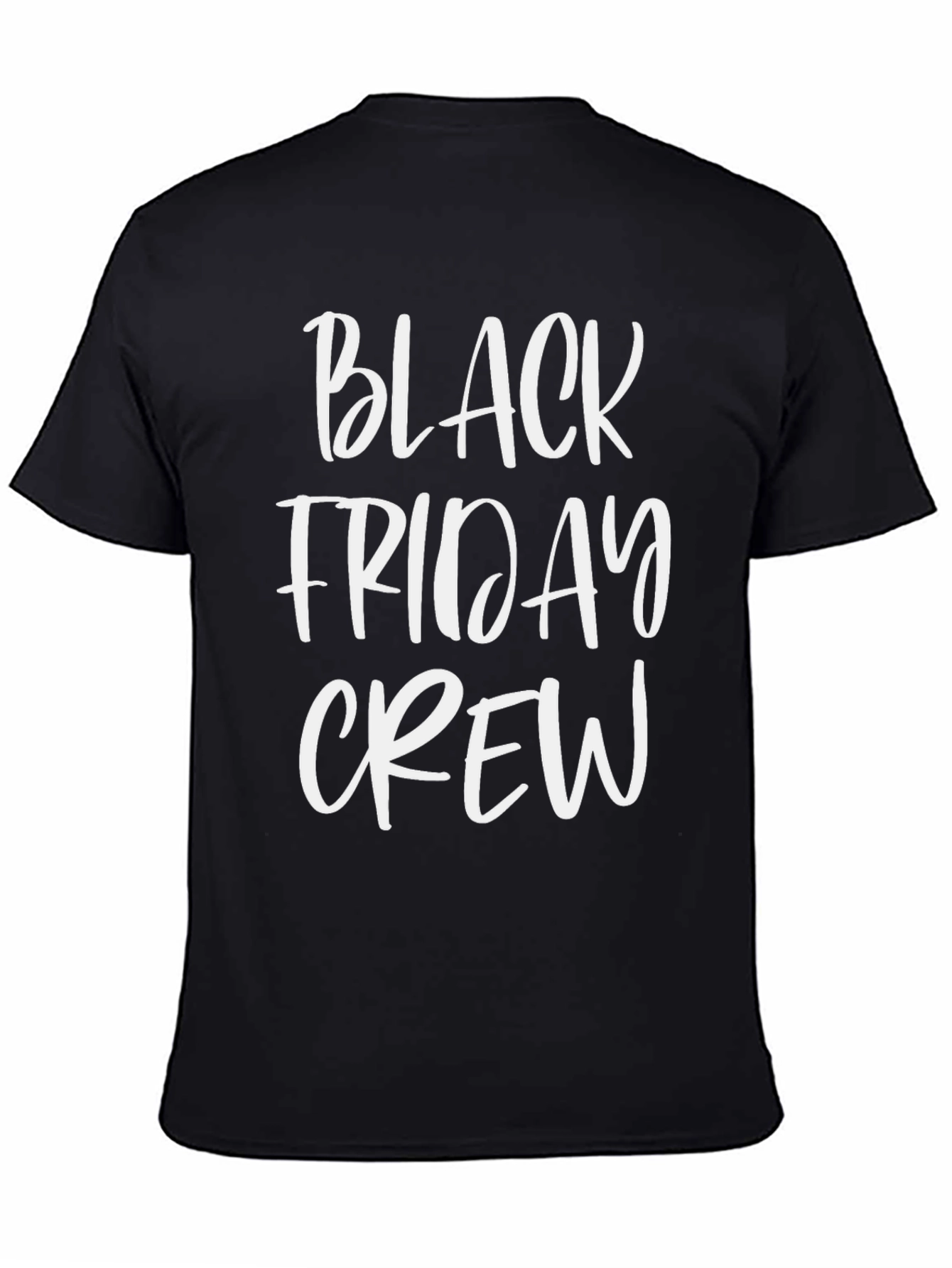 Black Friday Crew T-Shirt - Graphic Tee