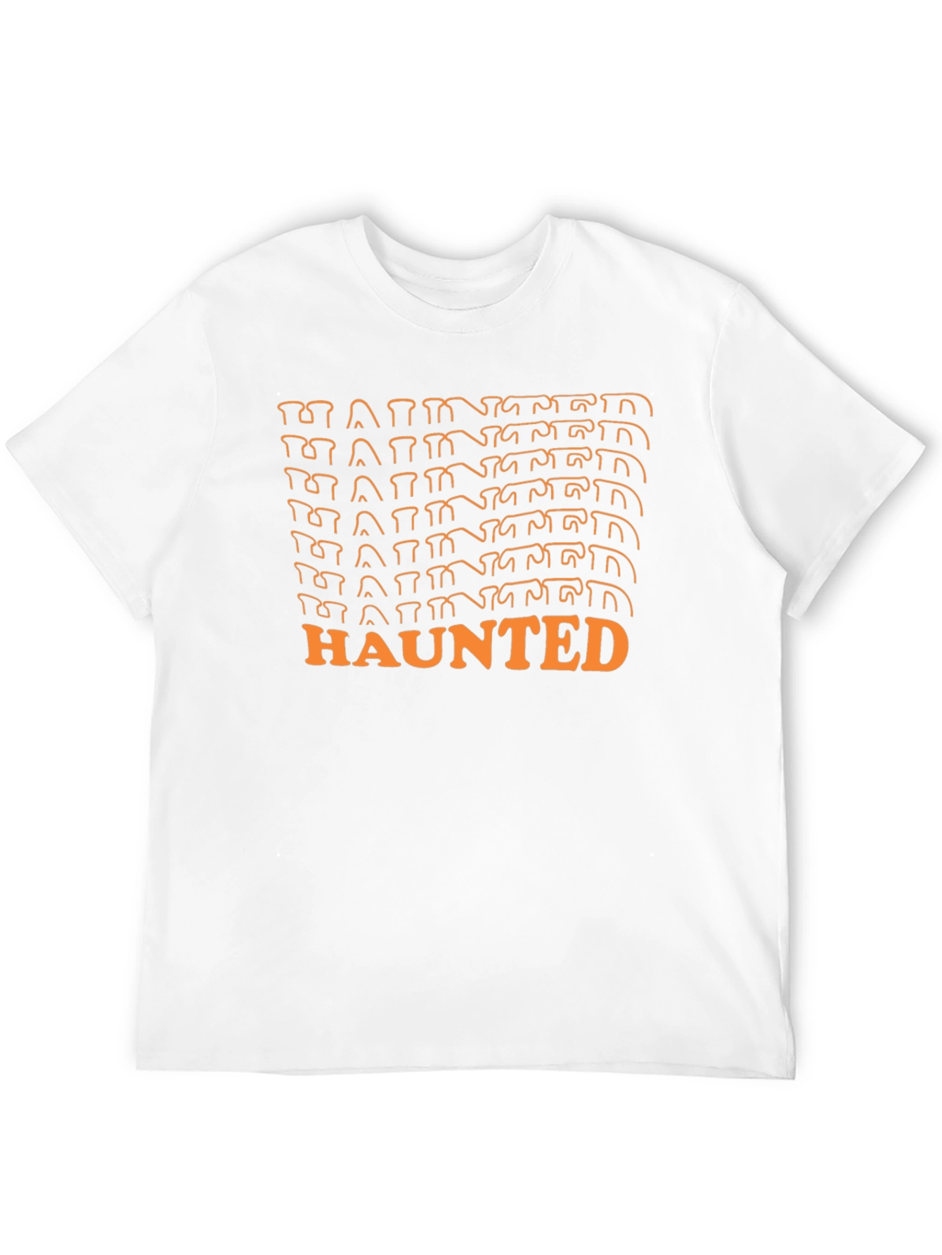 Haunted Graphic Tee - Spooky Season Shirt