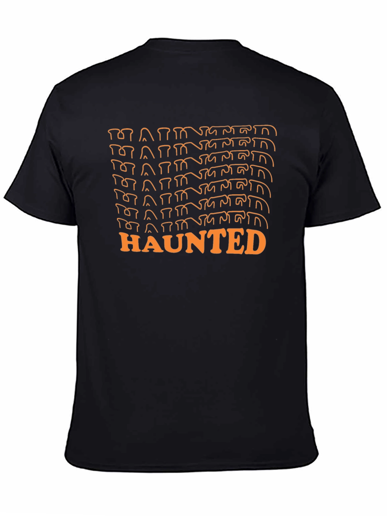 Haunted Graphic Tee - Spooky Season Shirt