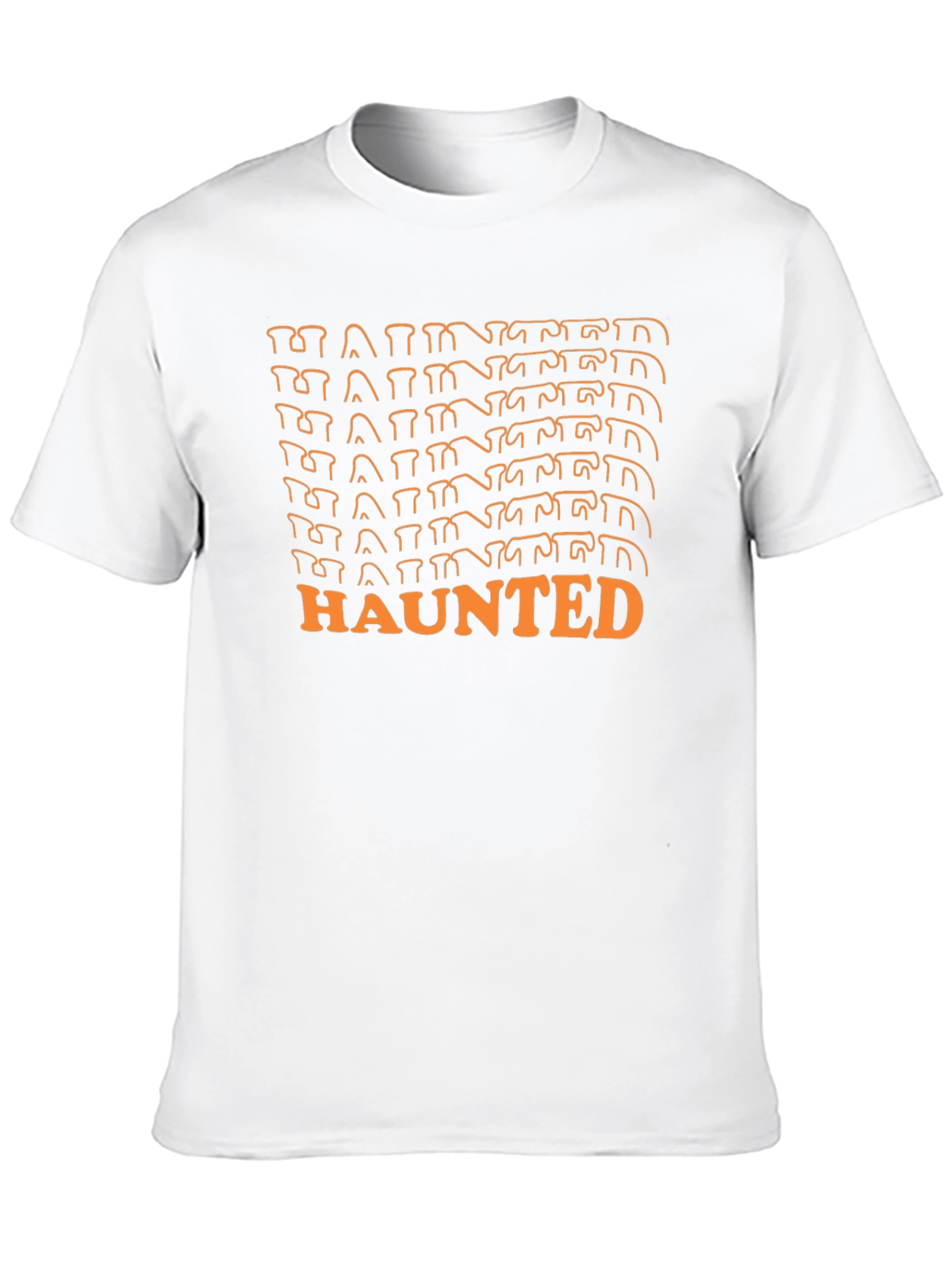 Haunted Graphic Tee - Spooky Season Shirt