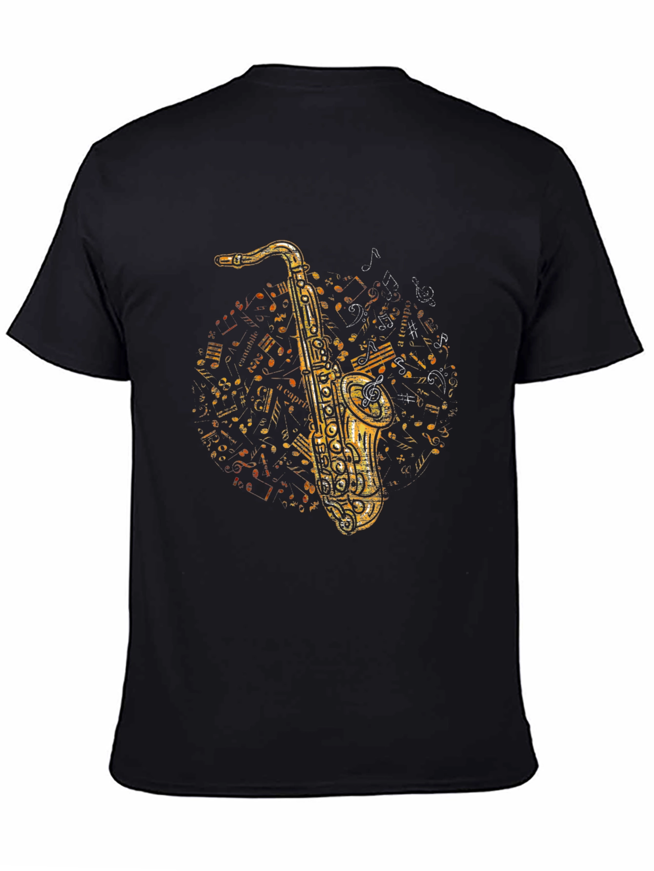 Saxophone Music T-Shirt - Stylish Musician Tee