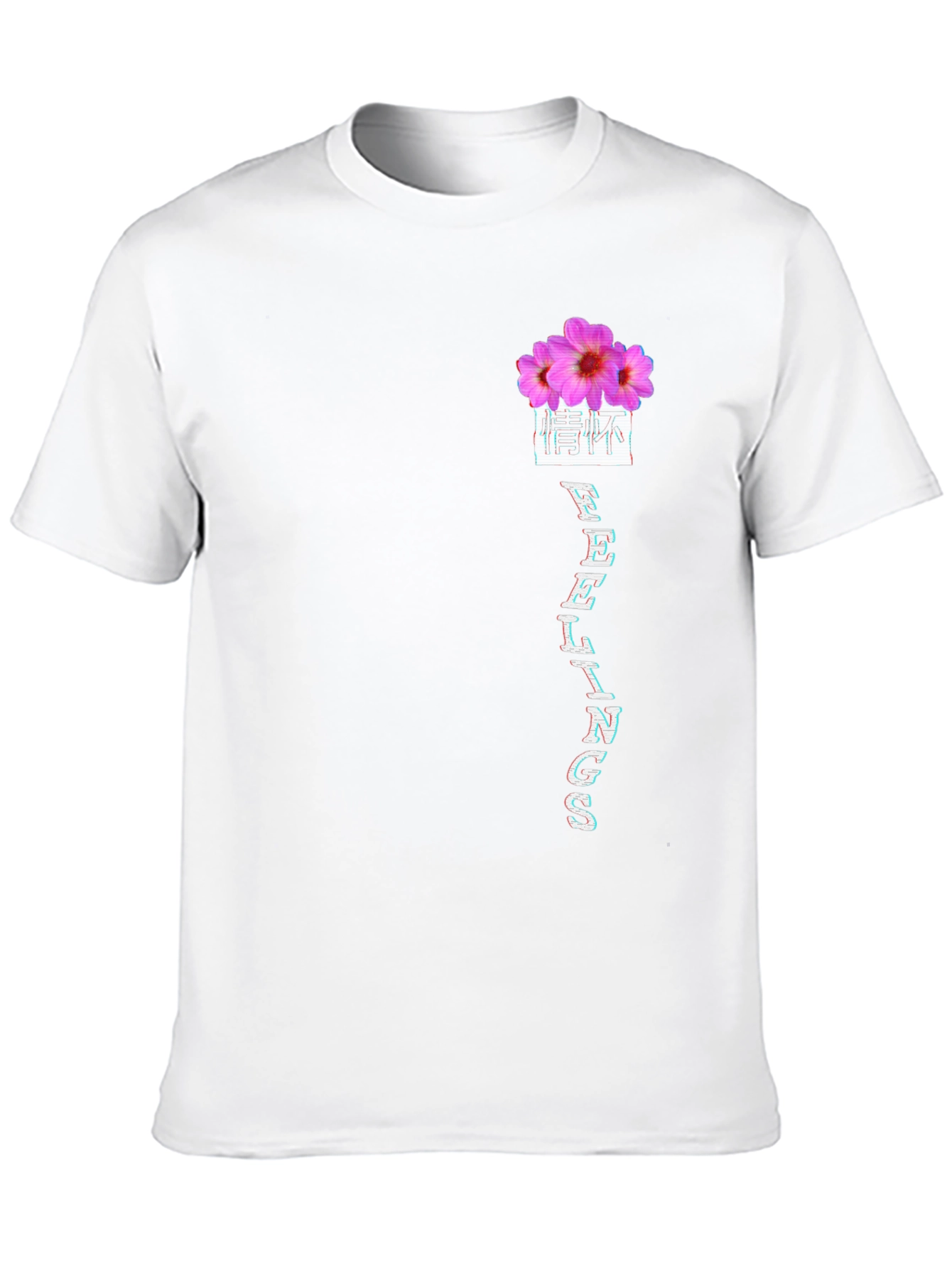Floral Feelings Graphic Tee - Black