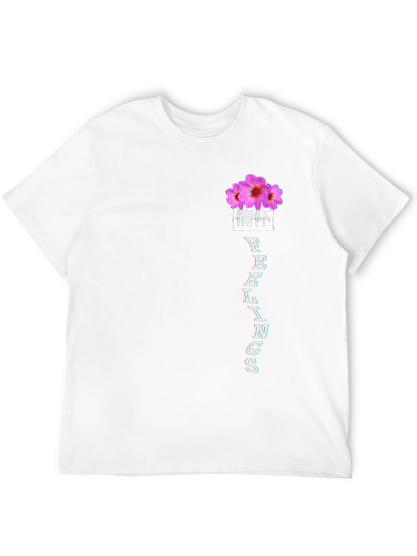 Floral Feelings Graphic Tee - Black