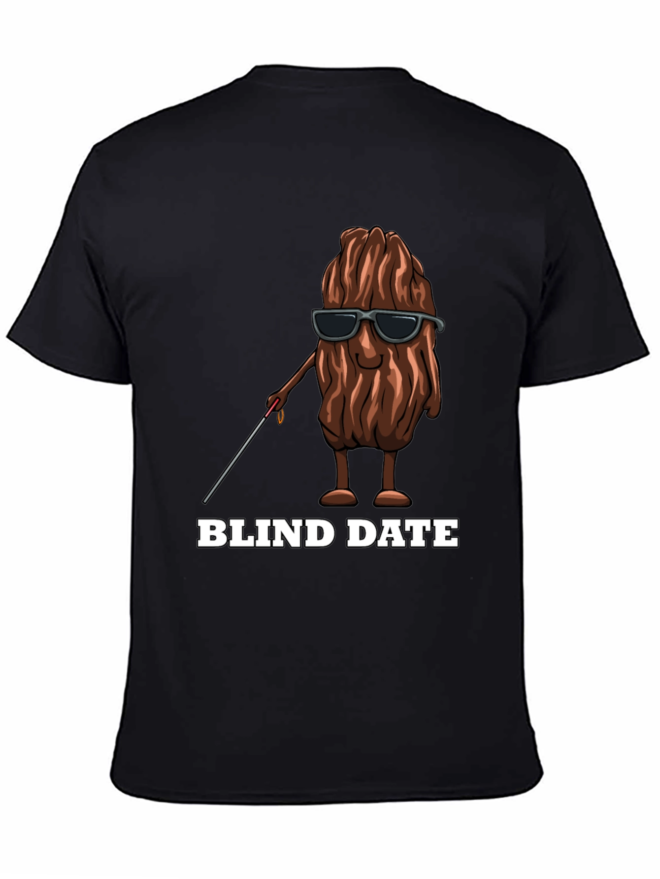 Funny Blind Date T-Shirt - Novelty Graphic Tee