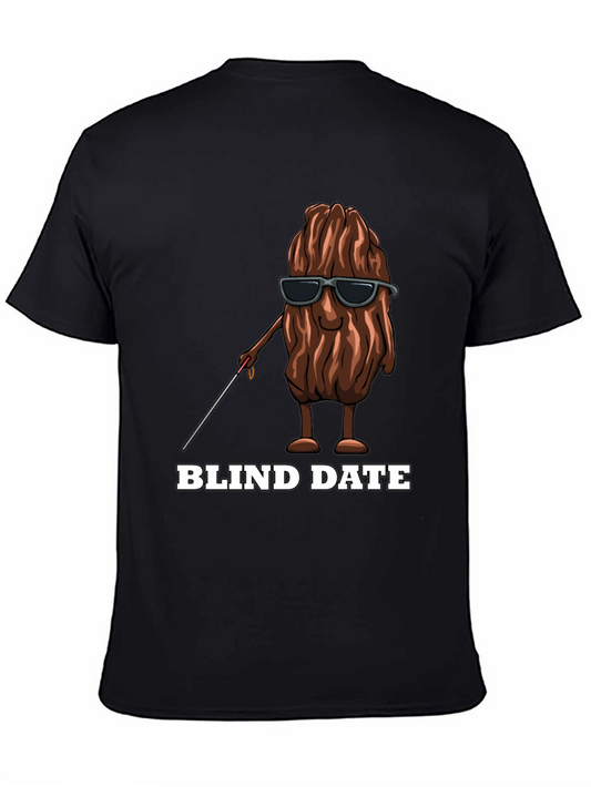 Funny Blind Date T-Shirt - Novelty Graphic Tee