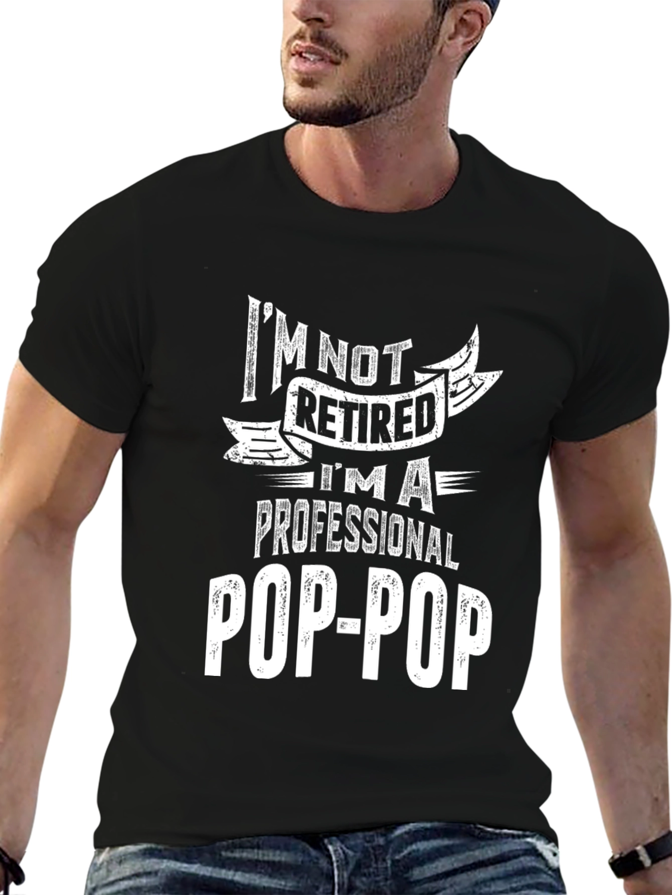 Professional Pop-Pop T-Shirt - Funny Grandfather Tee