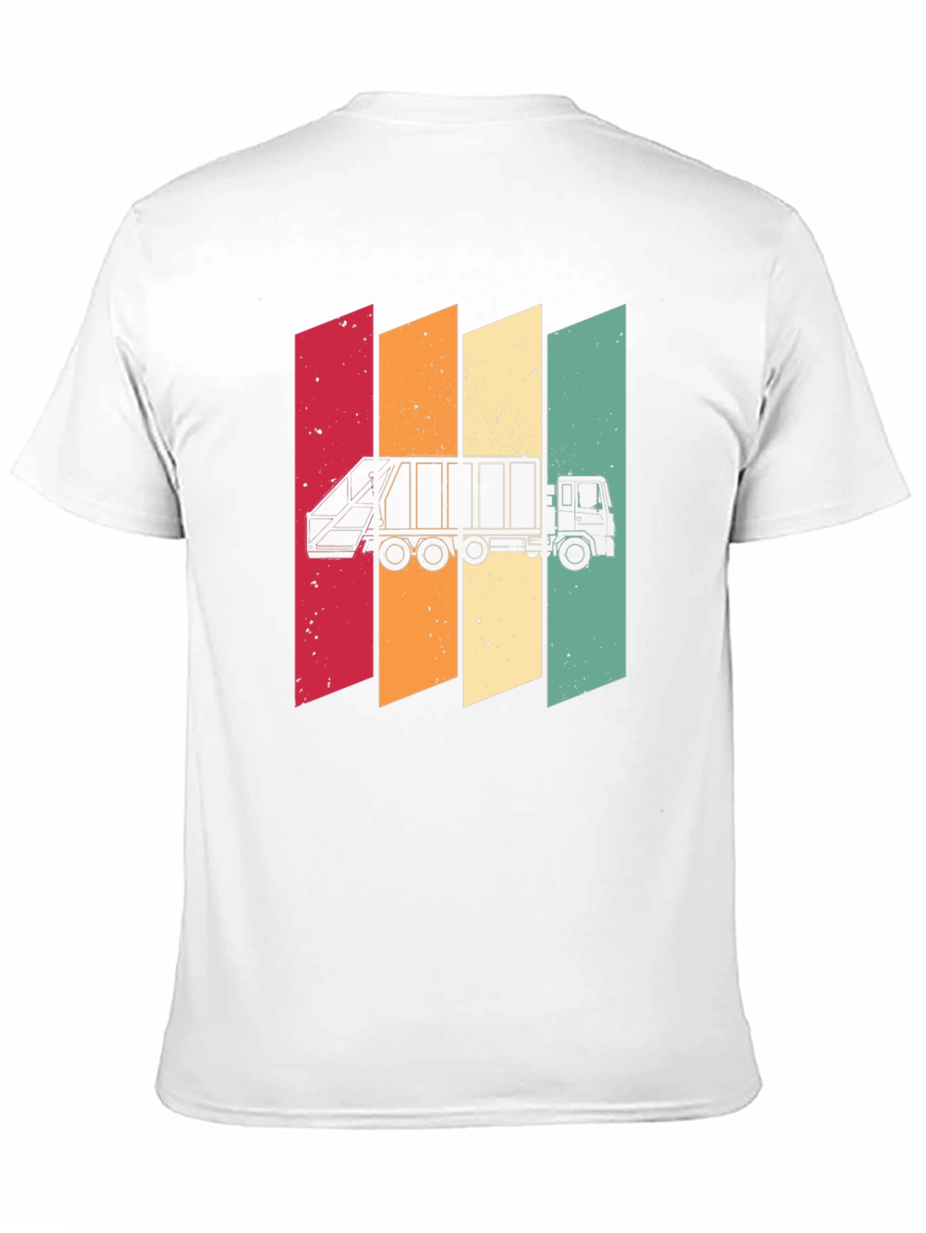 Retro Style Garbage Truck T-Shirt