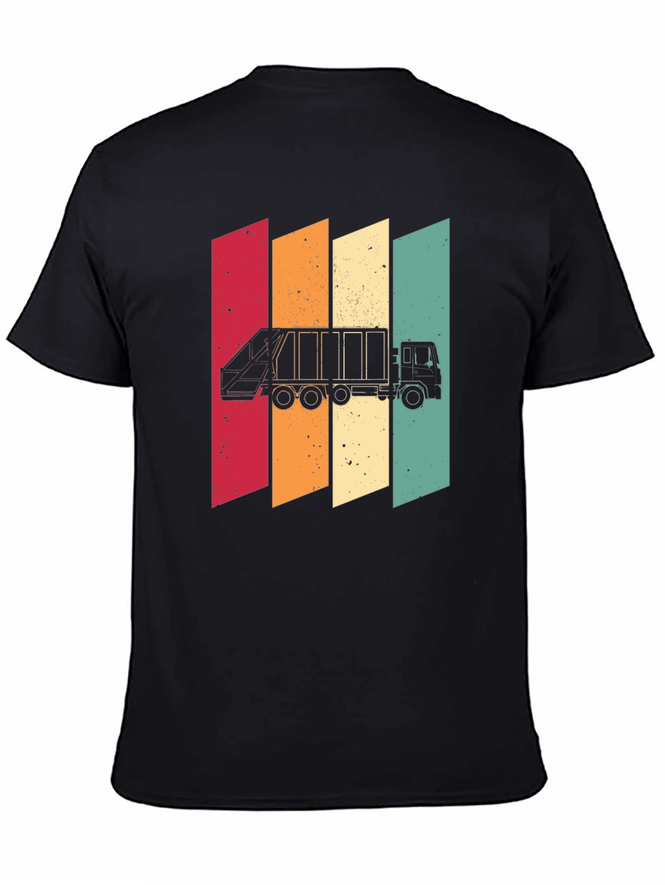 Retro Style Garbage Truck T-Shirt