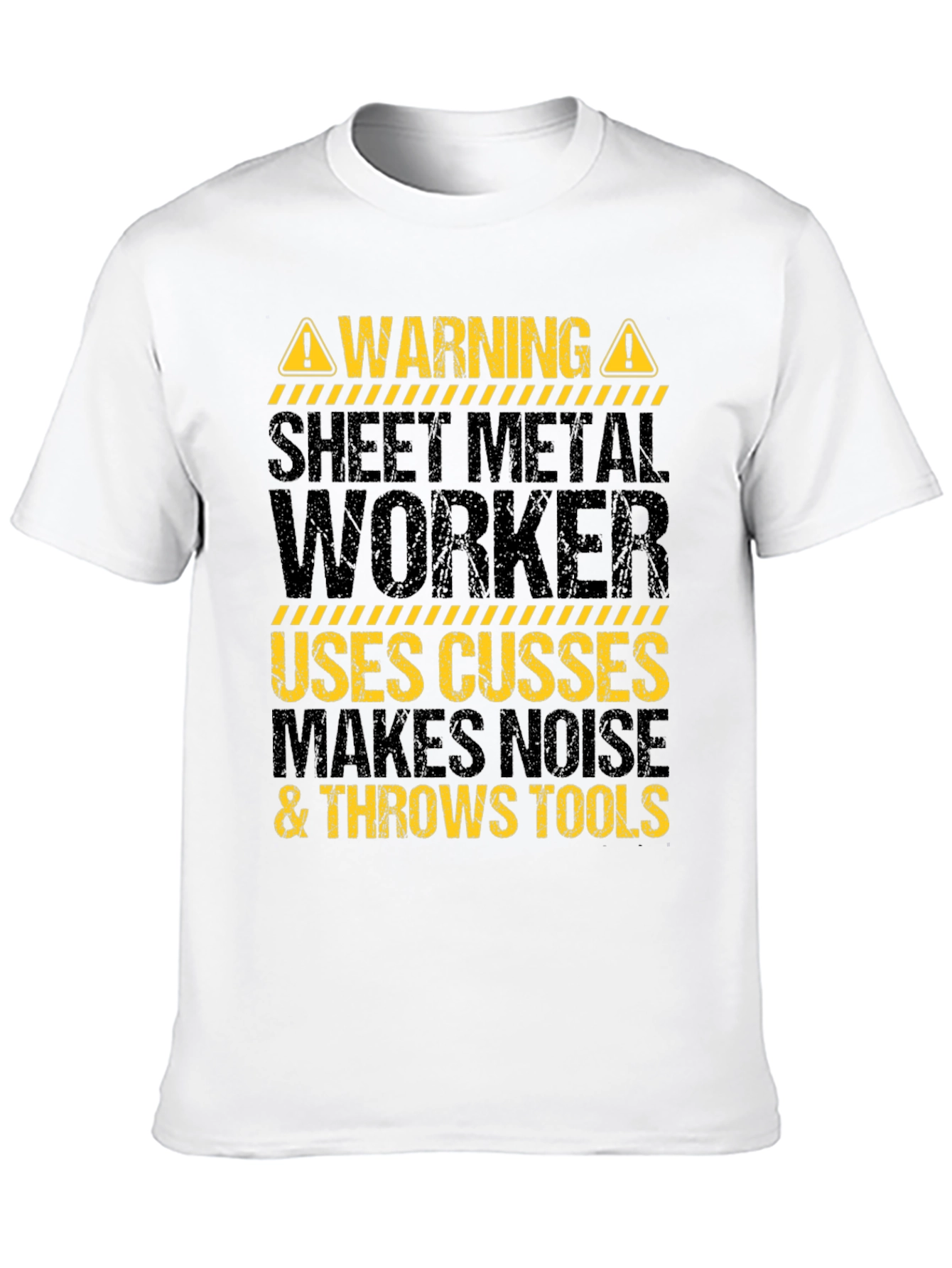 Warning Sheet Metal Worker T-Shirt