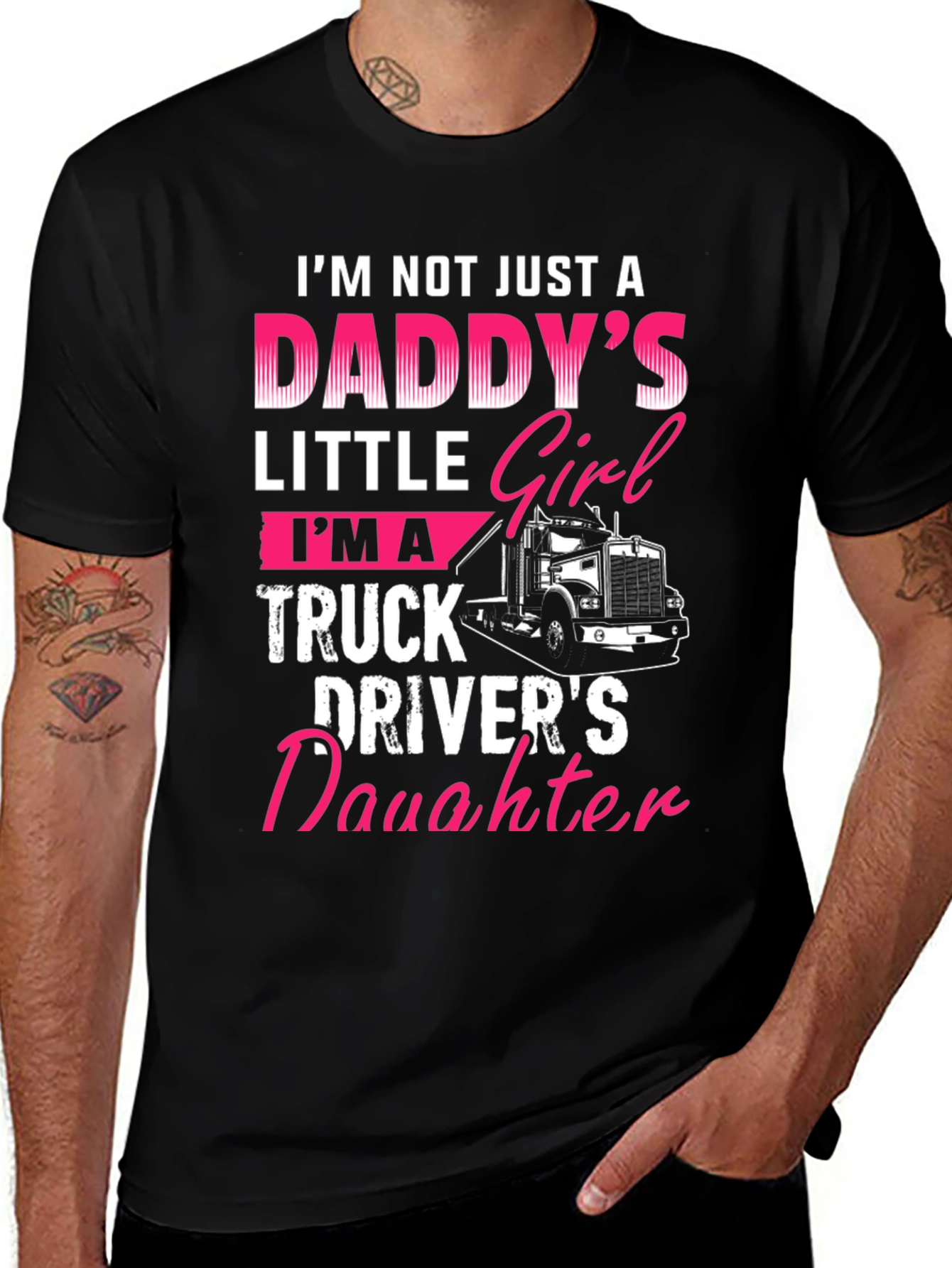 Truck Drivers Daughter T-Shirt