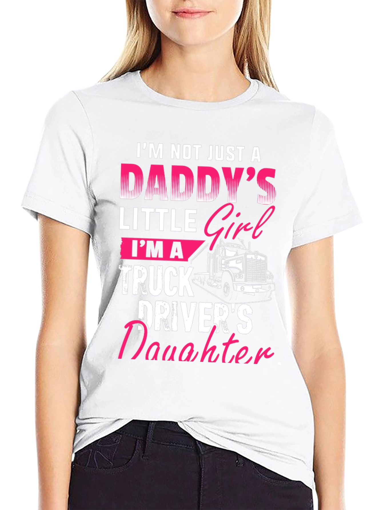 Truck Drivers Daughter T-Shirt