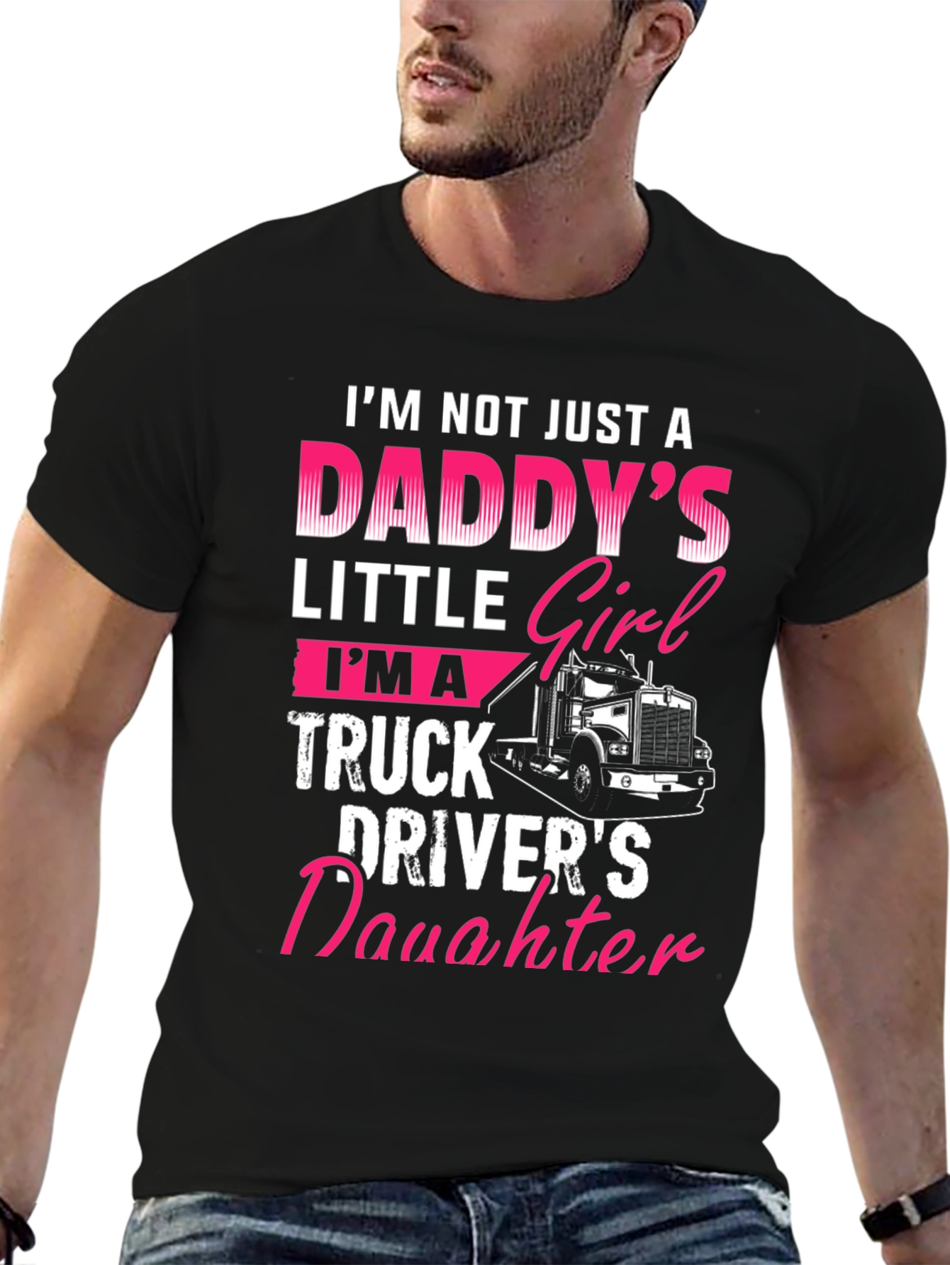 Truck Drivers Daughter T-Shirt