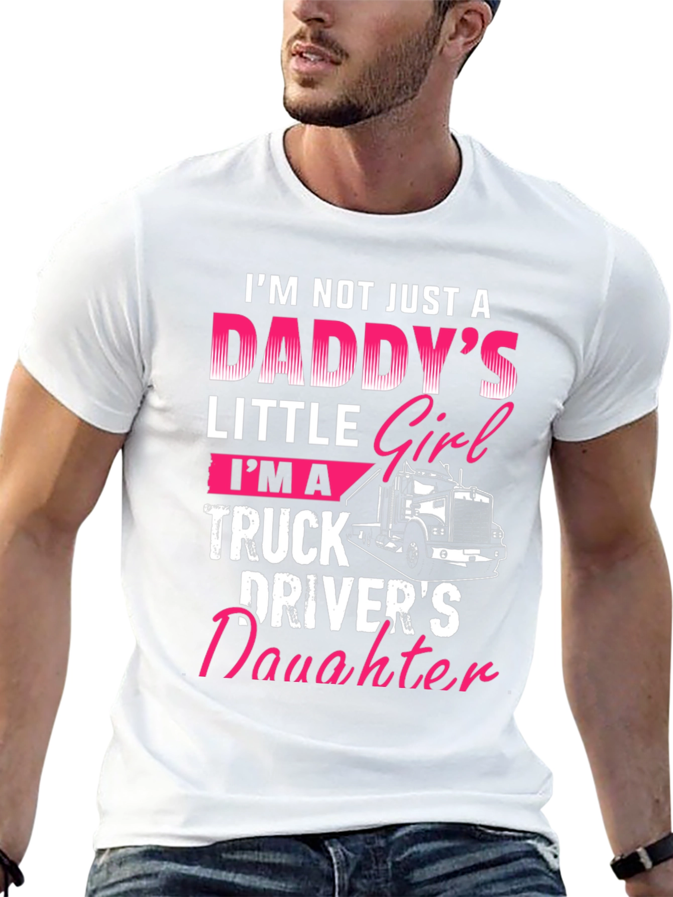 Truck Drivers Daughter T-Shirt