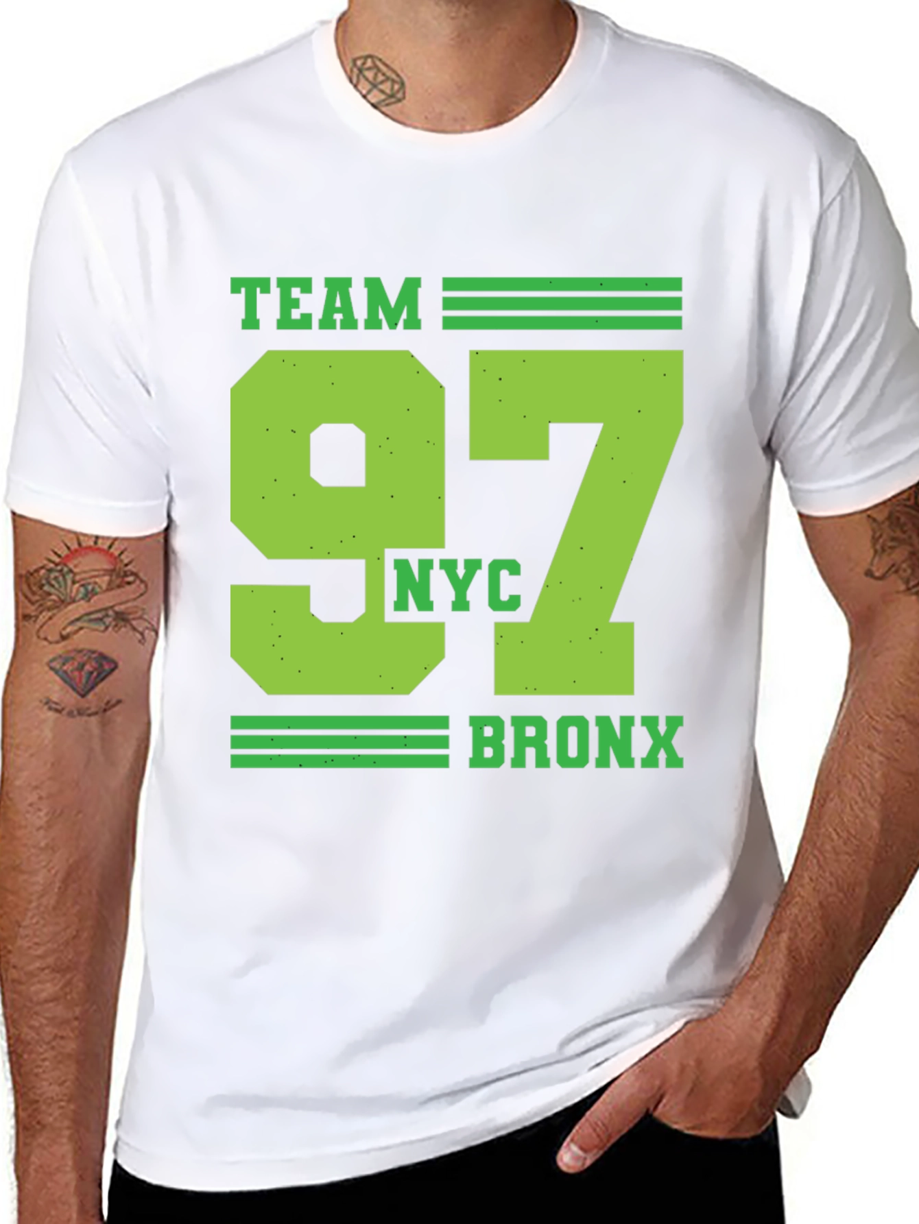 Team 97 NYC Bronx T-Shirt - Retro Graphic Tee