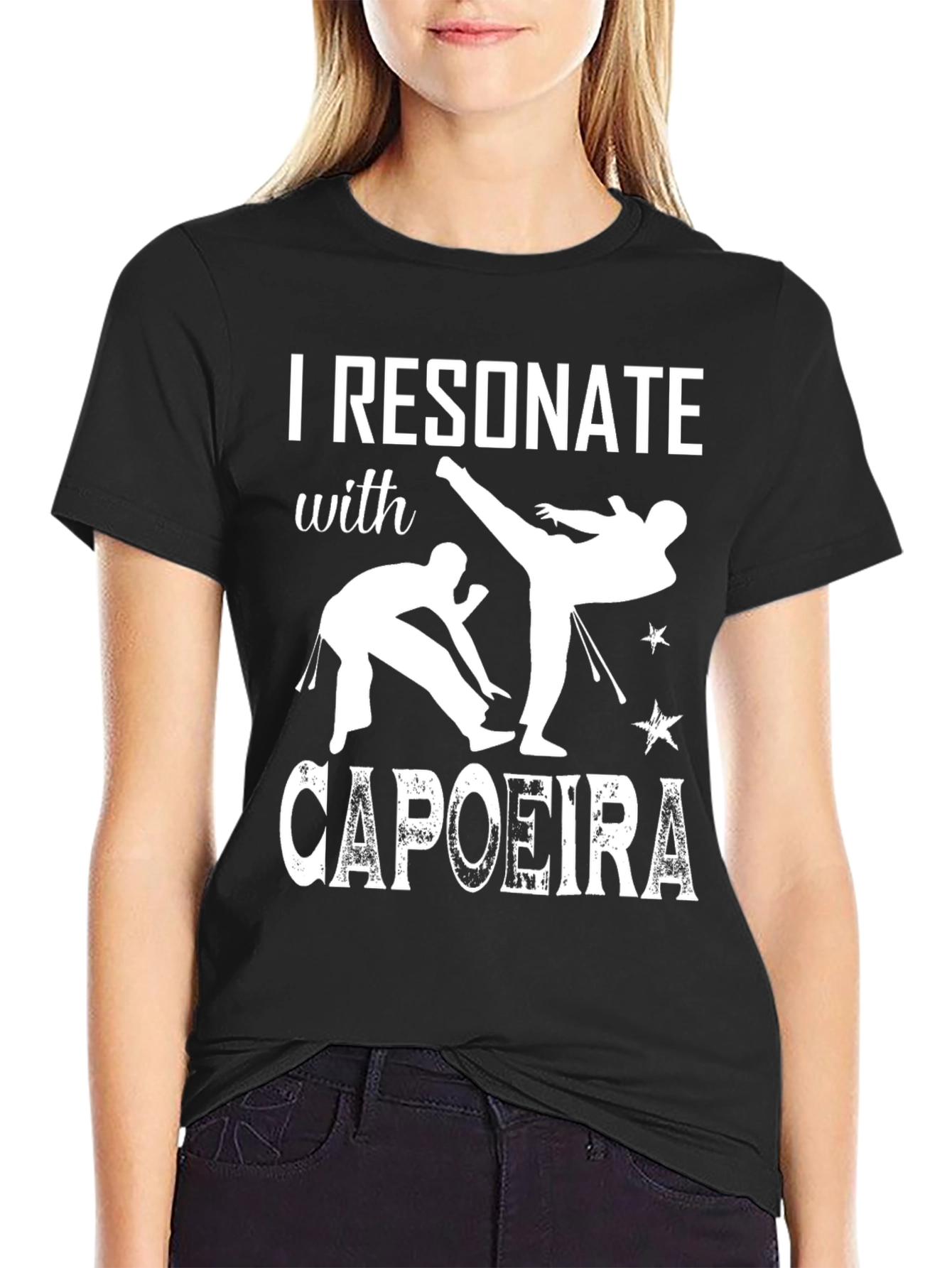 Capoeira T-Shirt - I Resonate with Capoeira Design