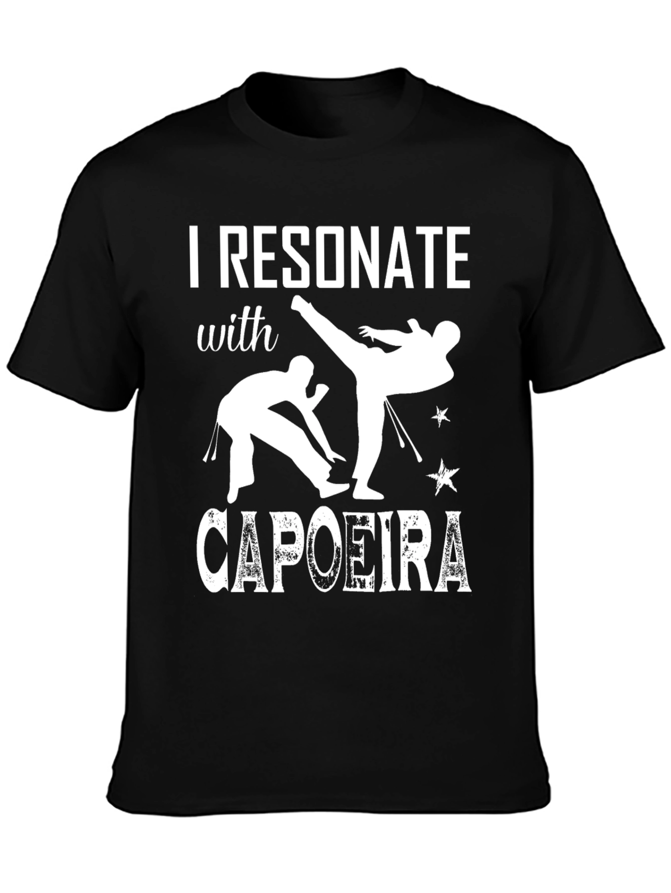 Capoeira T-Shirt - I Resonate with Capoeira Design