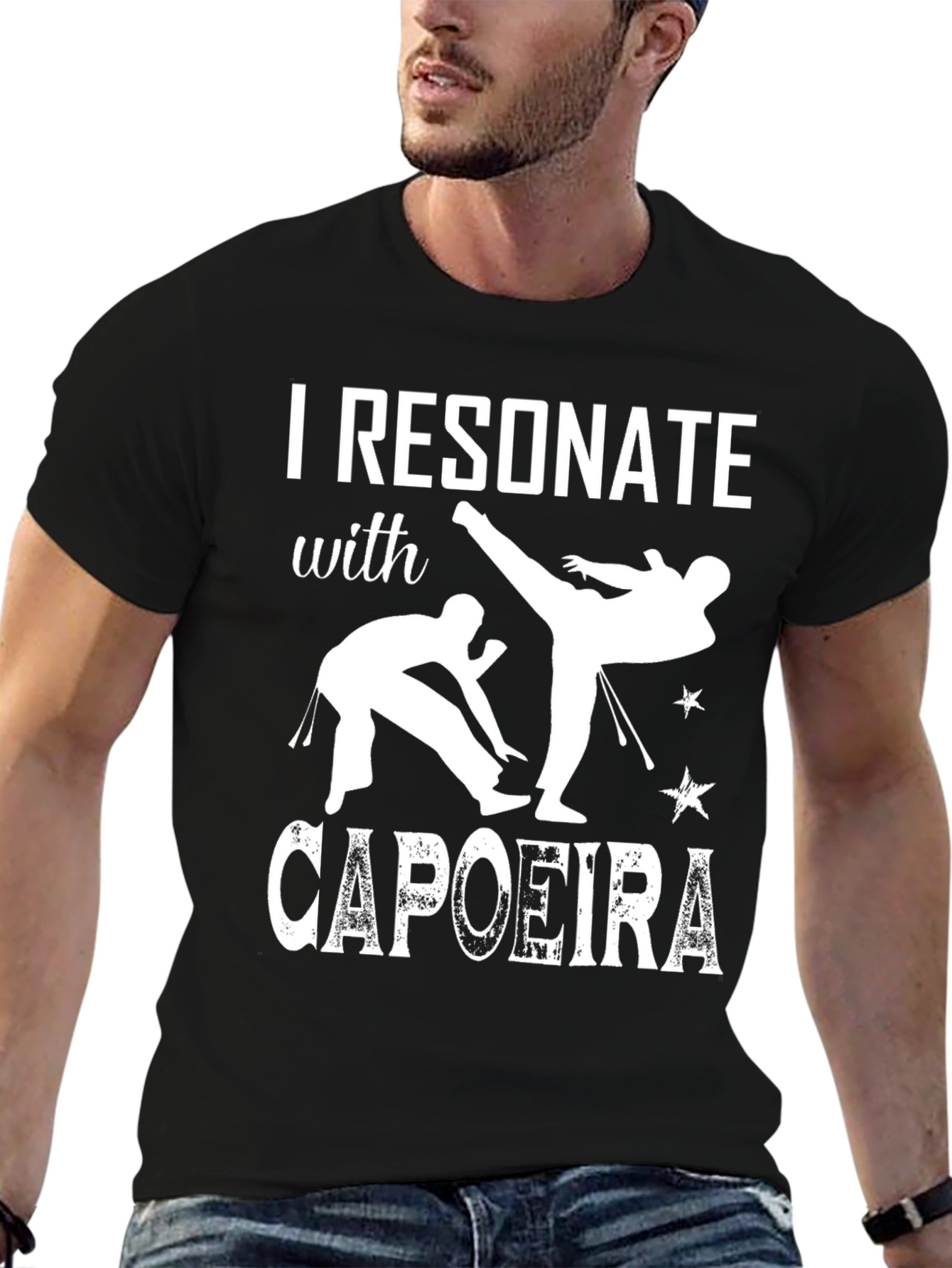 Capoeira T-Shirt - I Resonate with Capoeira Design