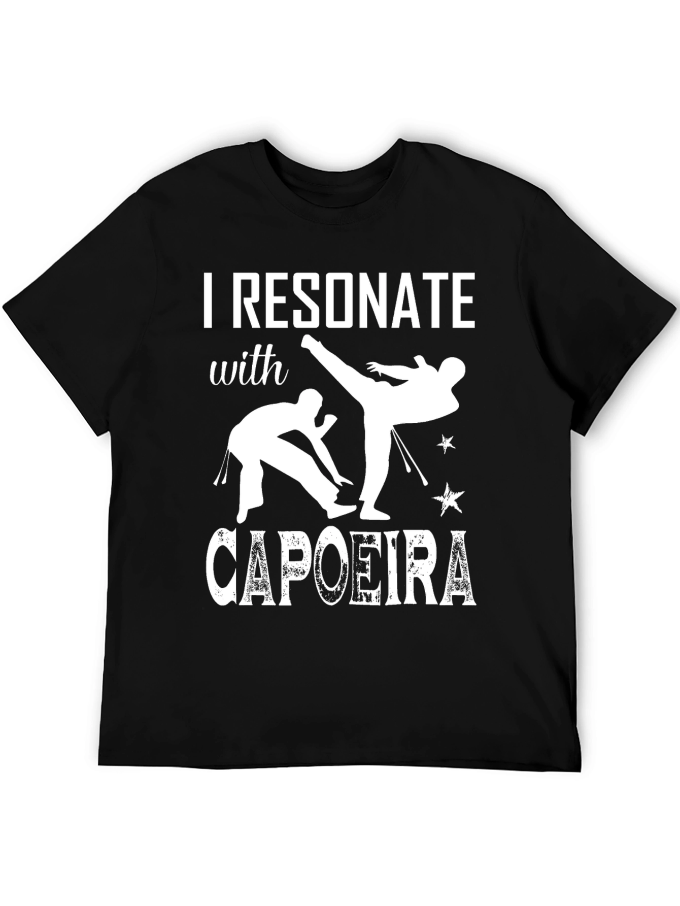 Capoeira T-Shirt - I Resonate with Capoeira Design