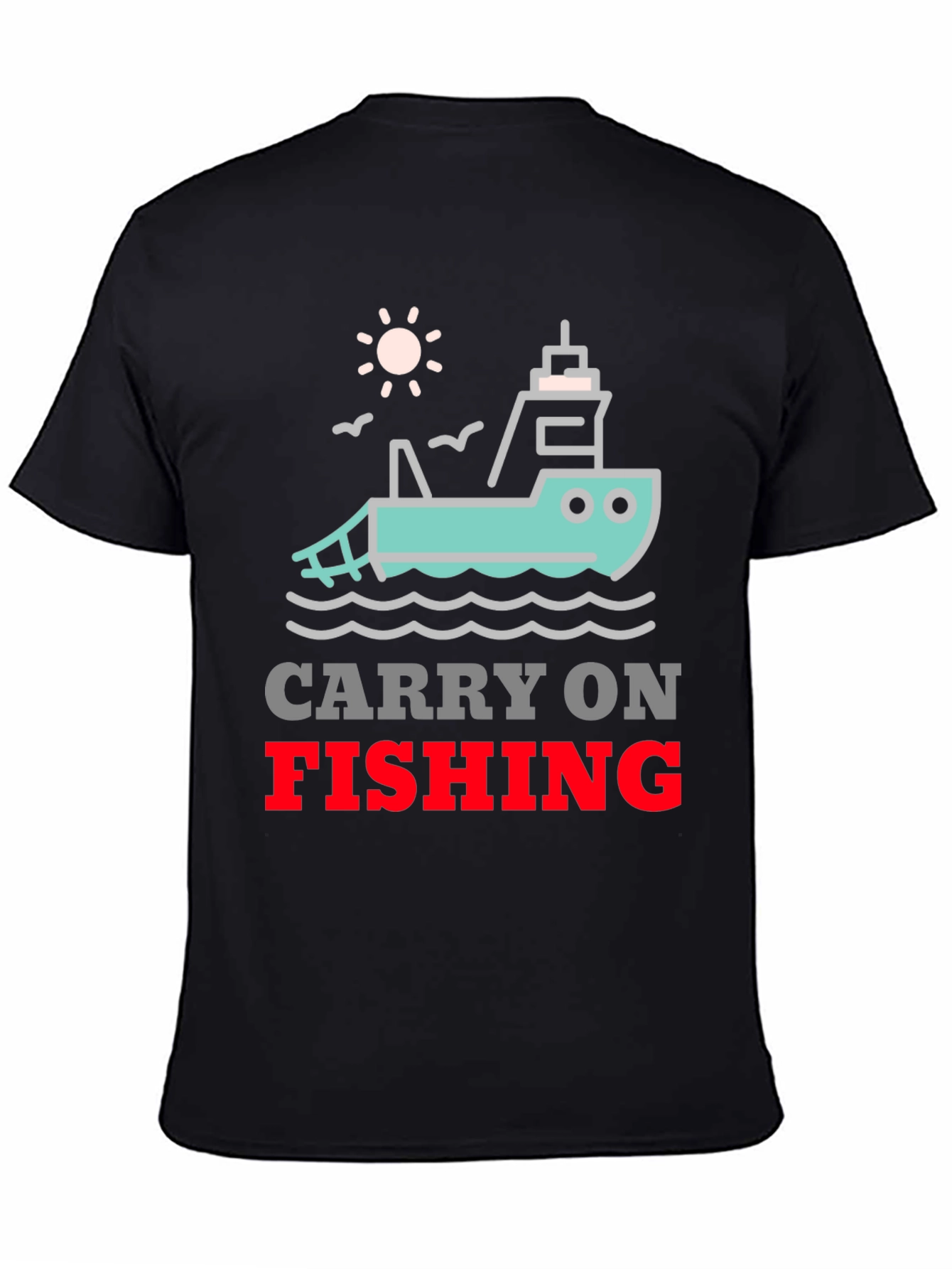 Carry On Fishing Graphic T-Shirt