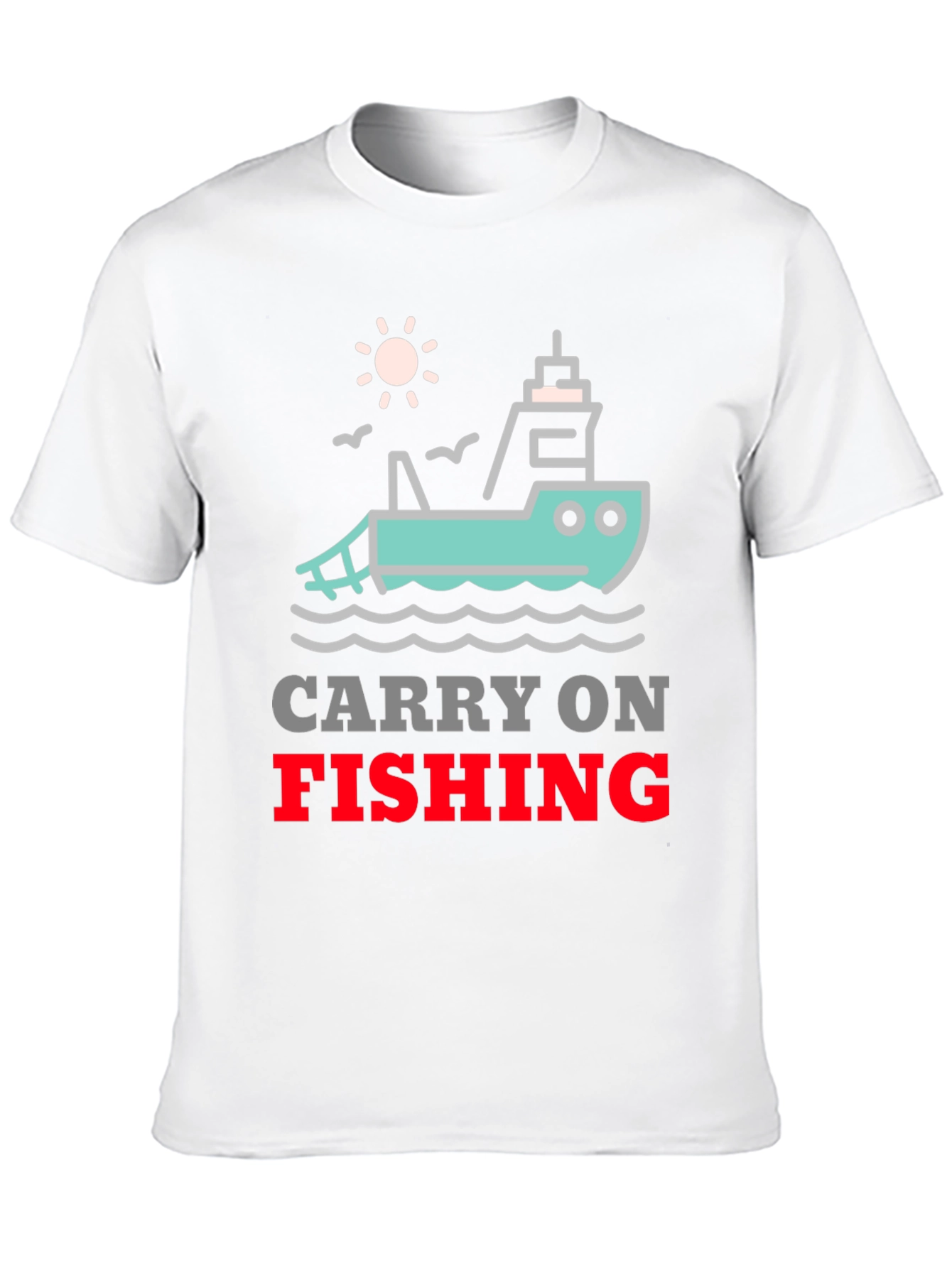 Carry On Fishing Graphic T-Shirt
