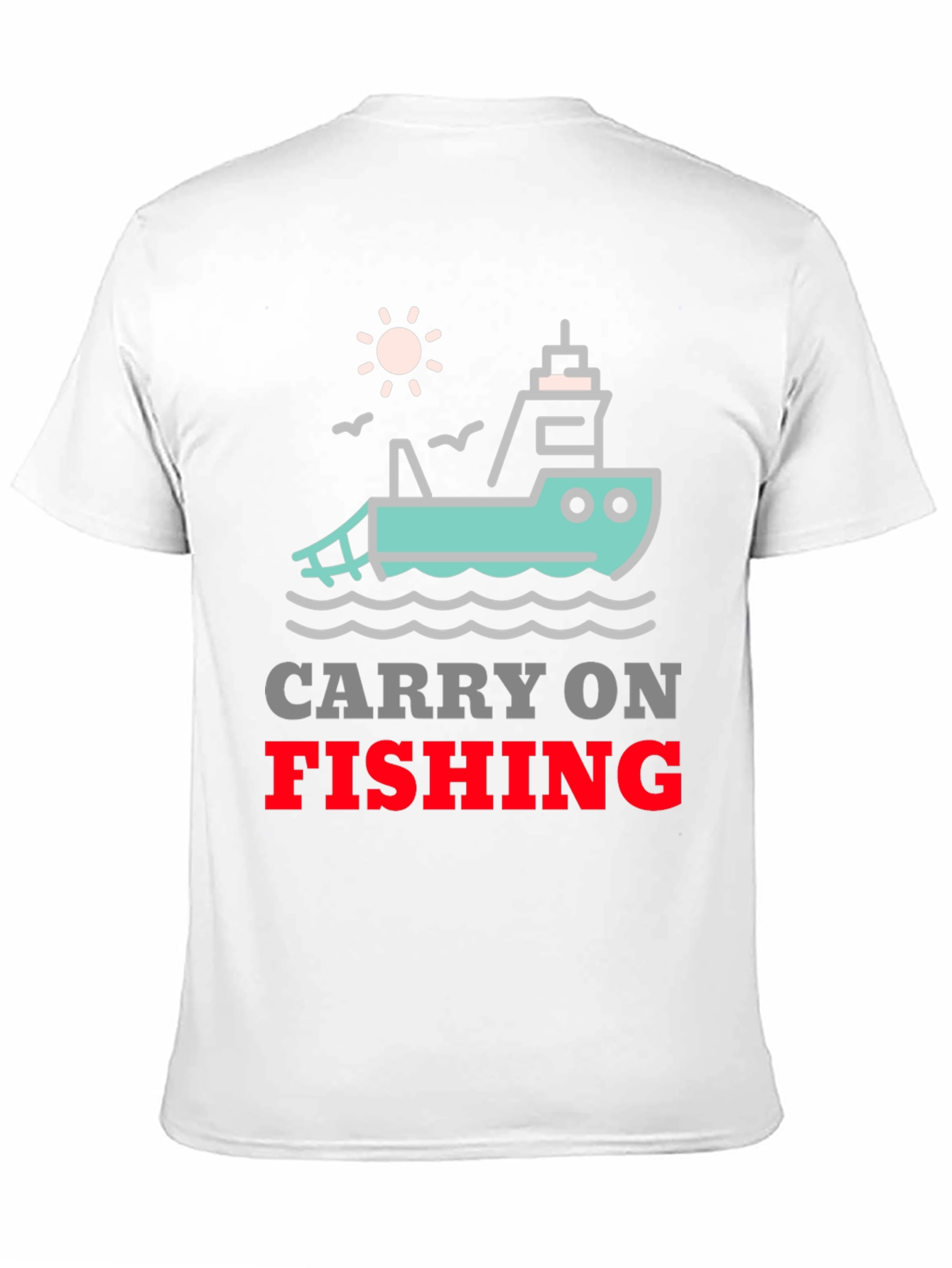 Carry On Fishing Graphic T-Shirt
