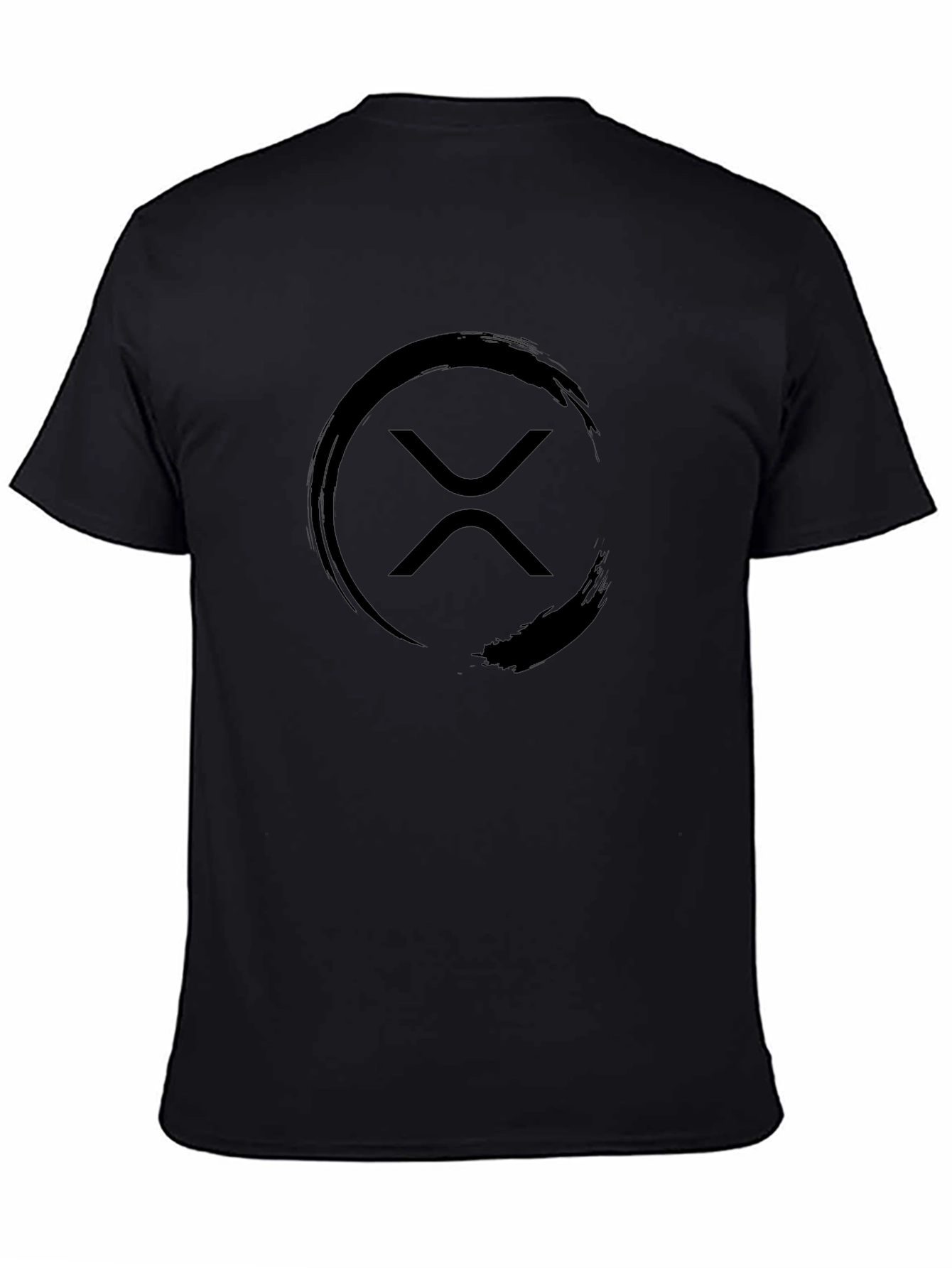 Zen Ripple Black T-Shirt