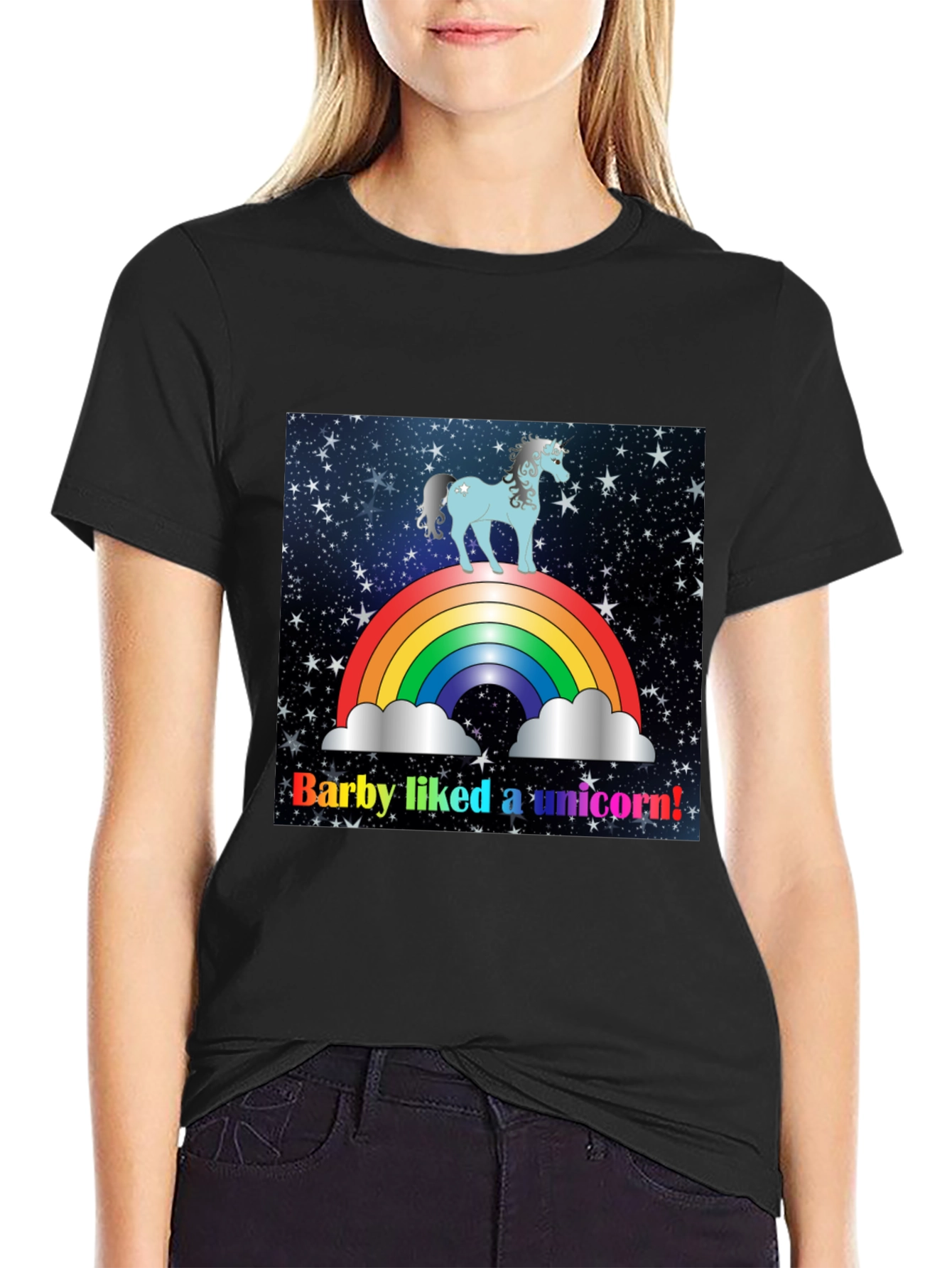 Rainbow Unicorn Novelty T-Shirt