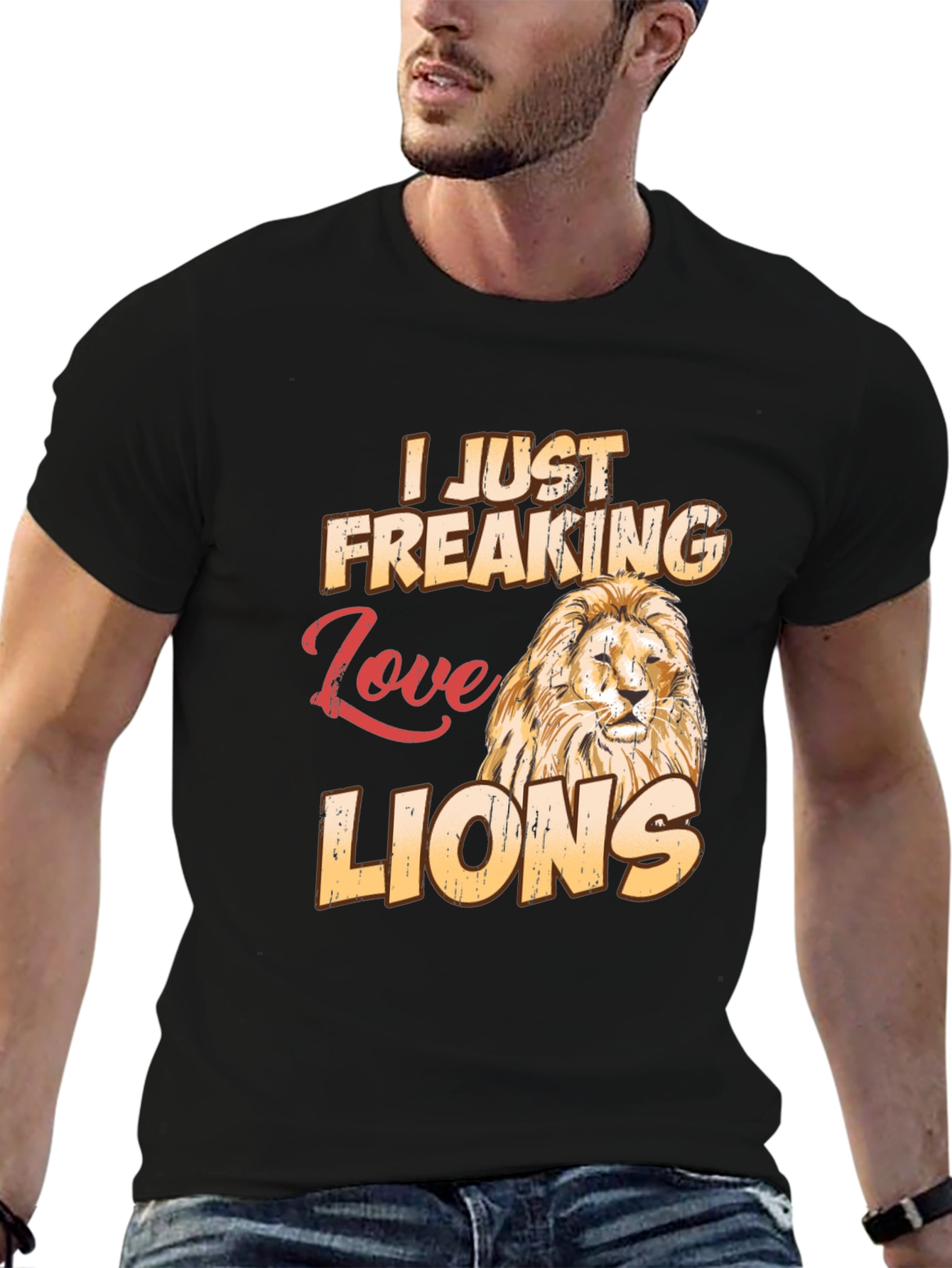 I Just Freaking Love Lions T-Shirt