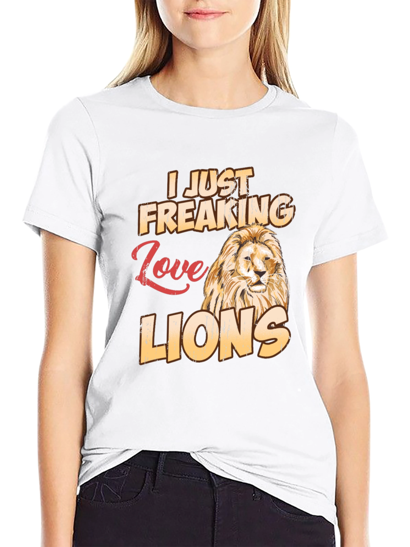 I Just Freaking Love Lions T-Shirt
