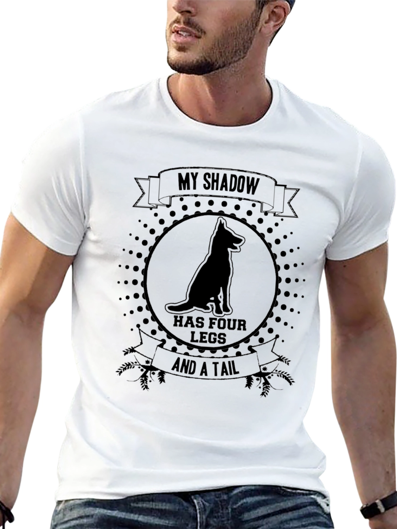 My Shadow Has Four Legs & A Tail T-Shirt