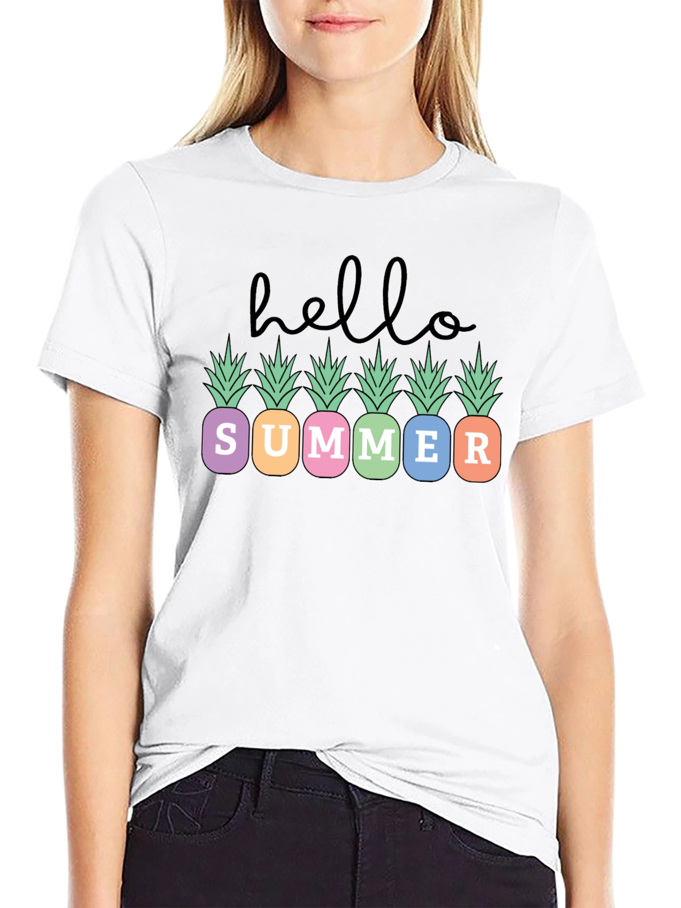 Hello Summer Pineapple T-Shirt