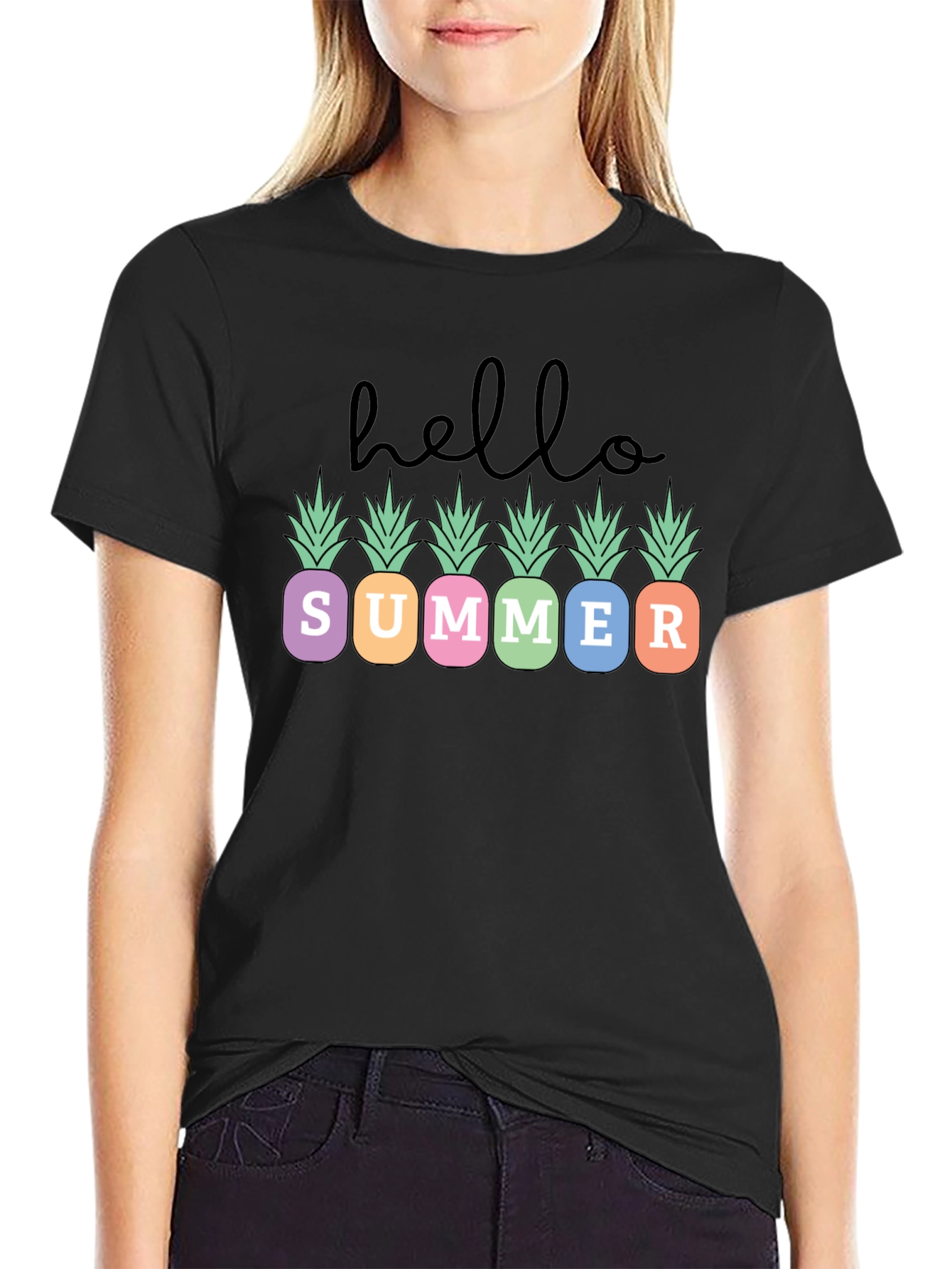 Hello Summer Pineapple T-Shirt