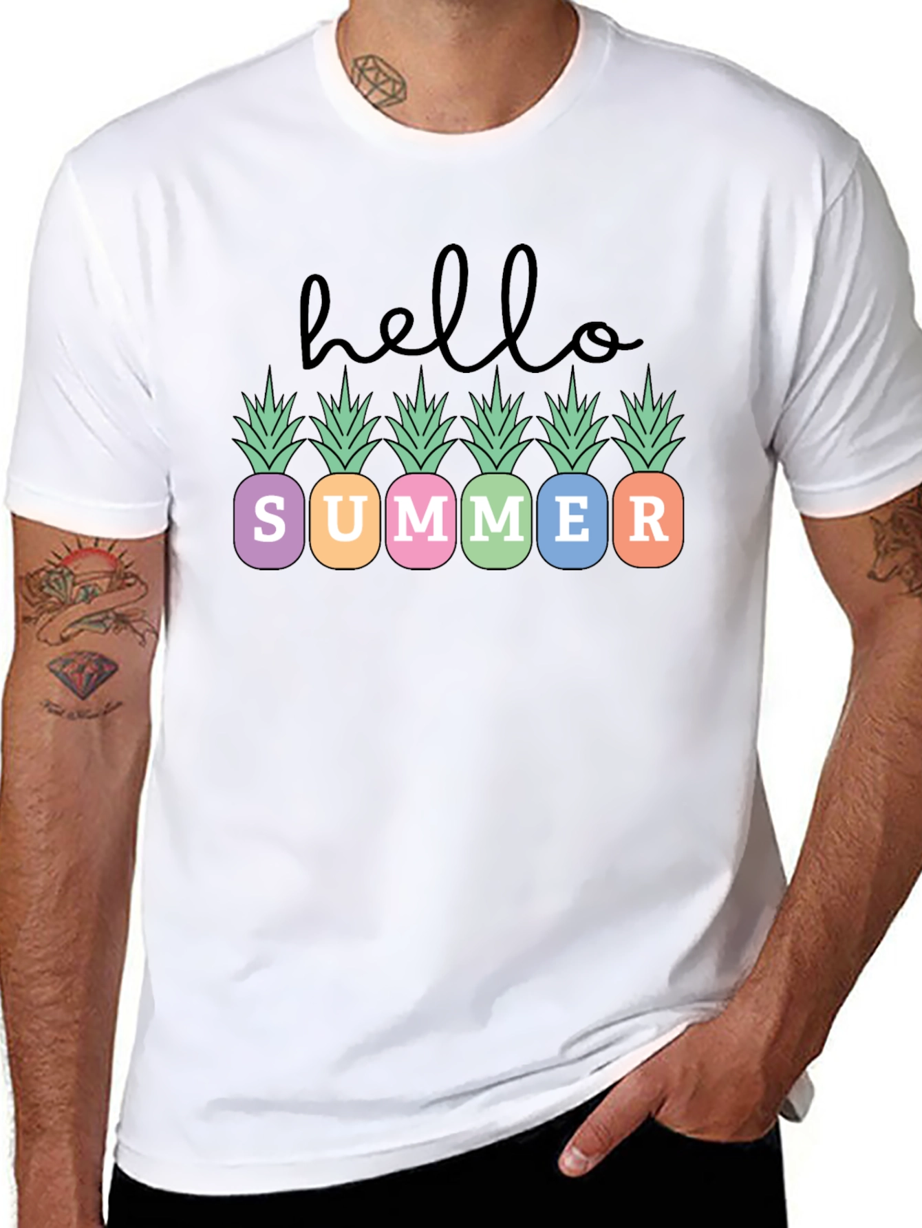 Hello Summer Pineapple T-Shirt